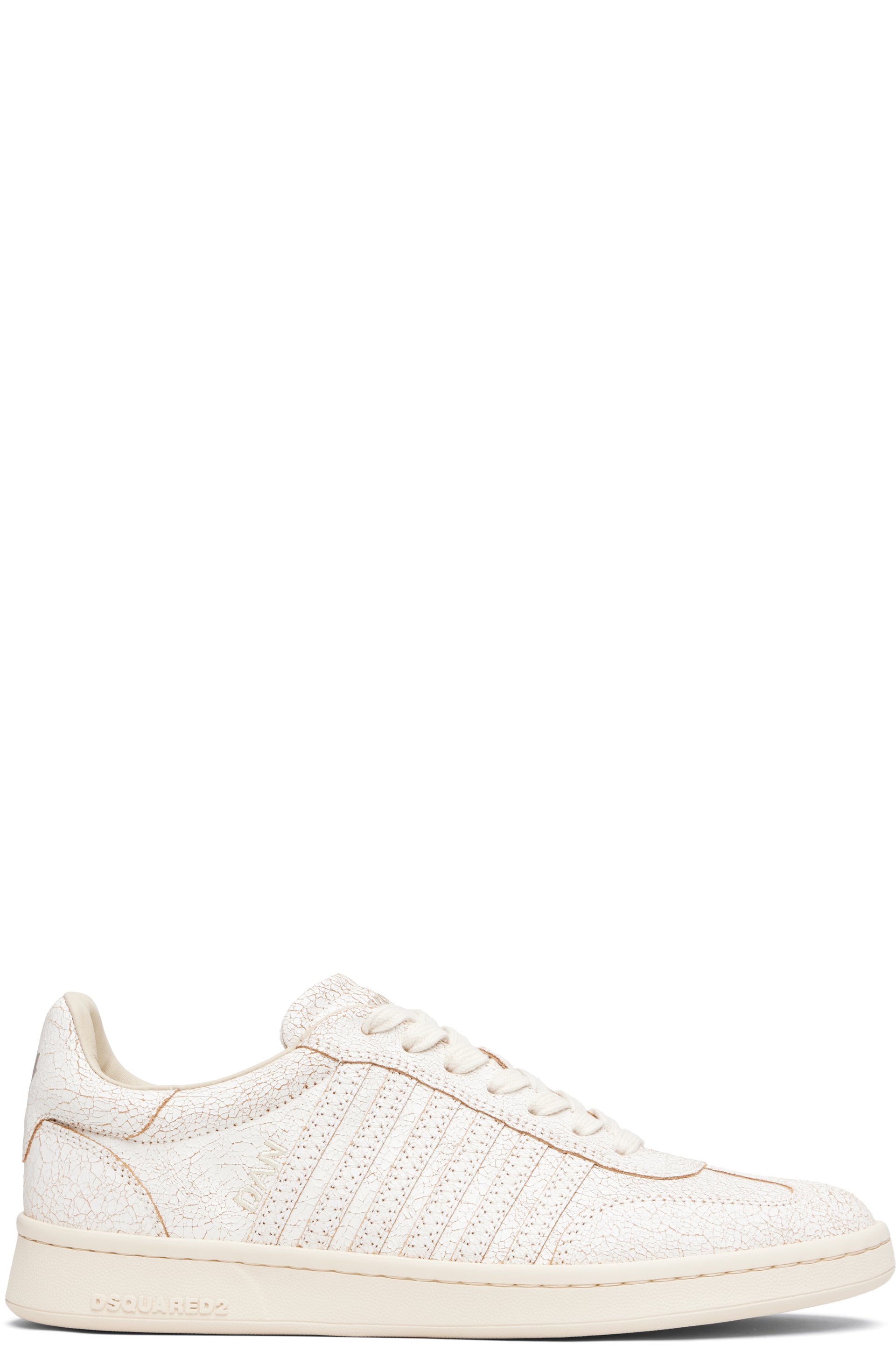 Dsquared2 - Off-White Boxer Sneakers