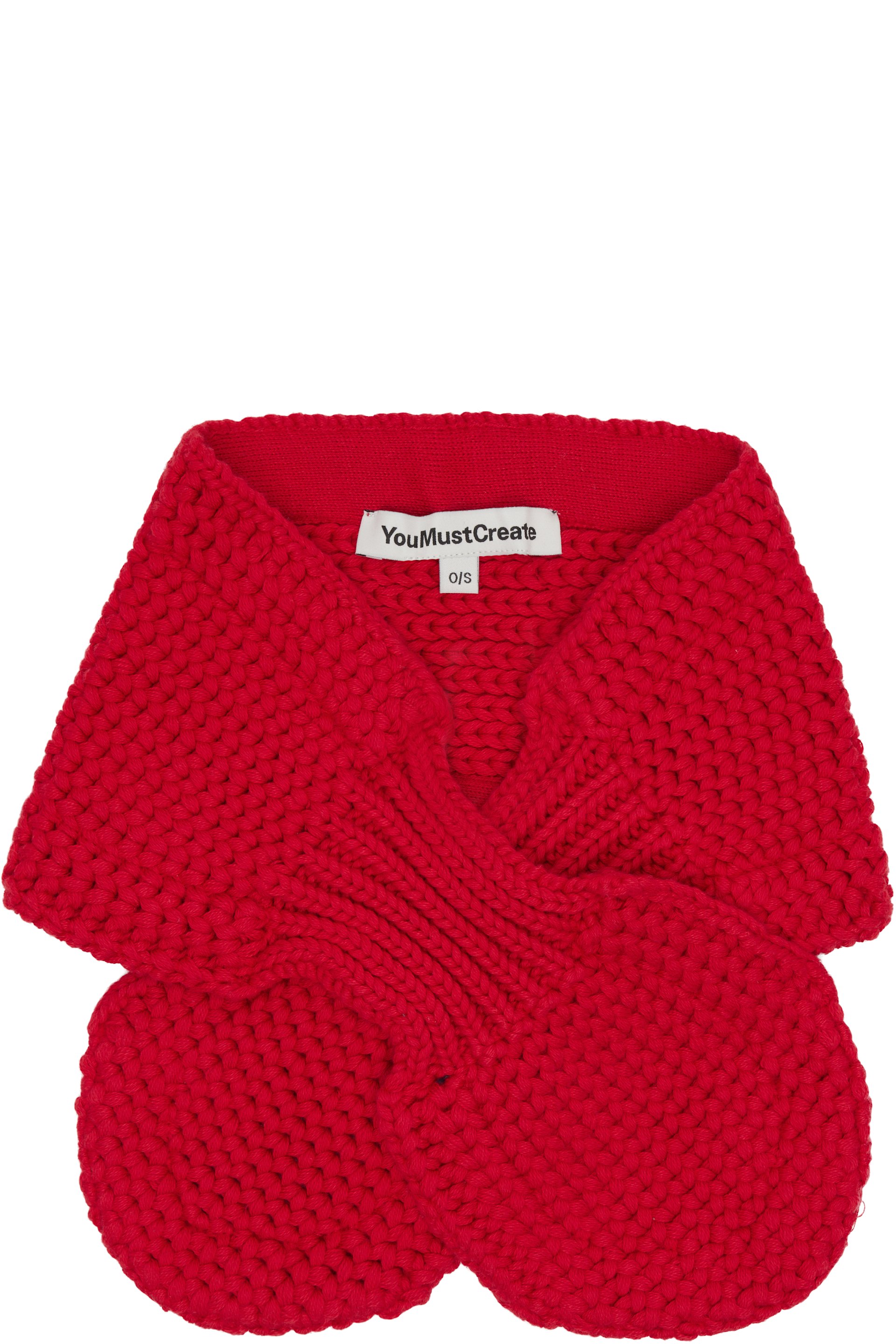 YMC - Red Slot Scarf