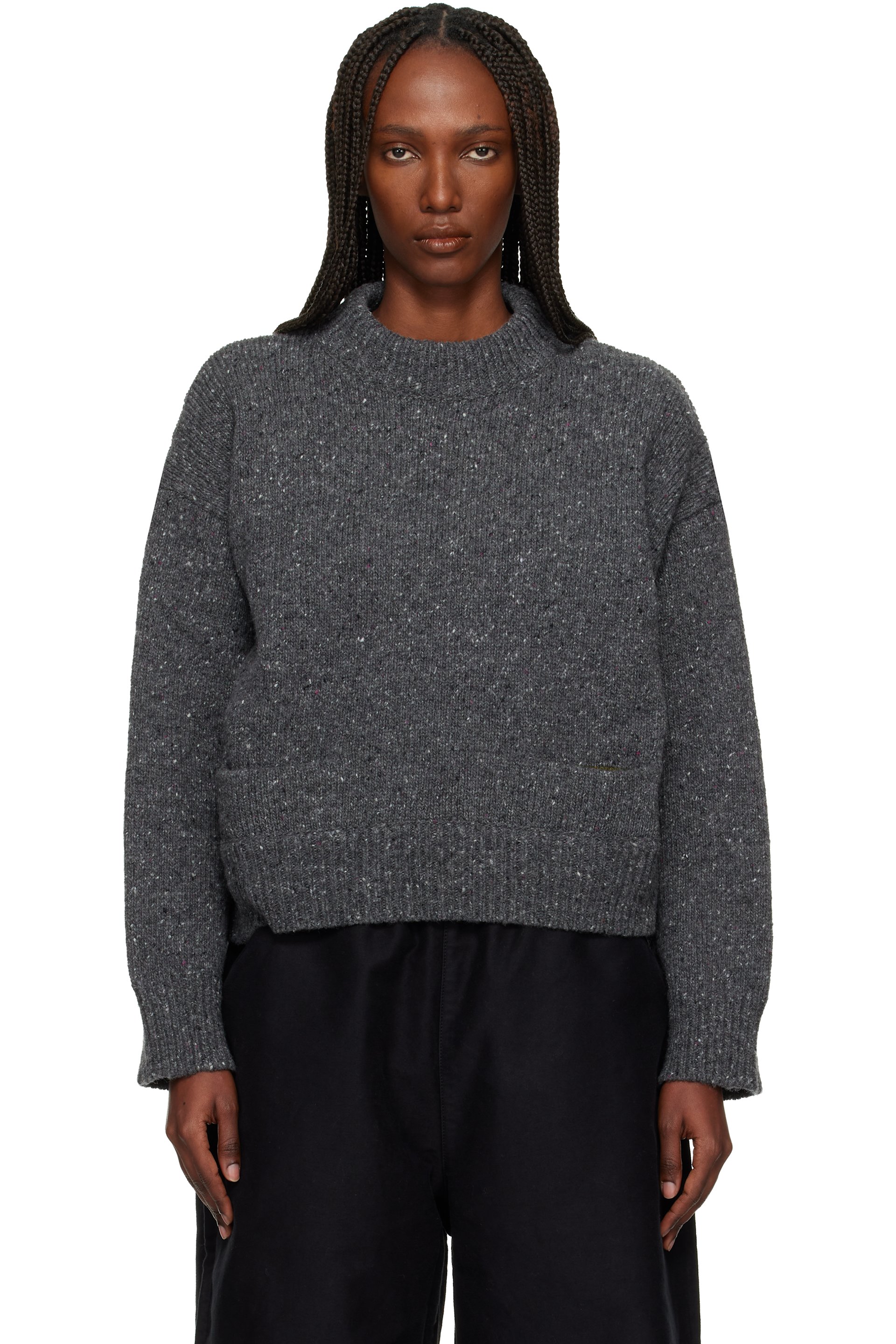 YMC - Pull Bonnie gris