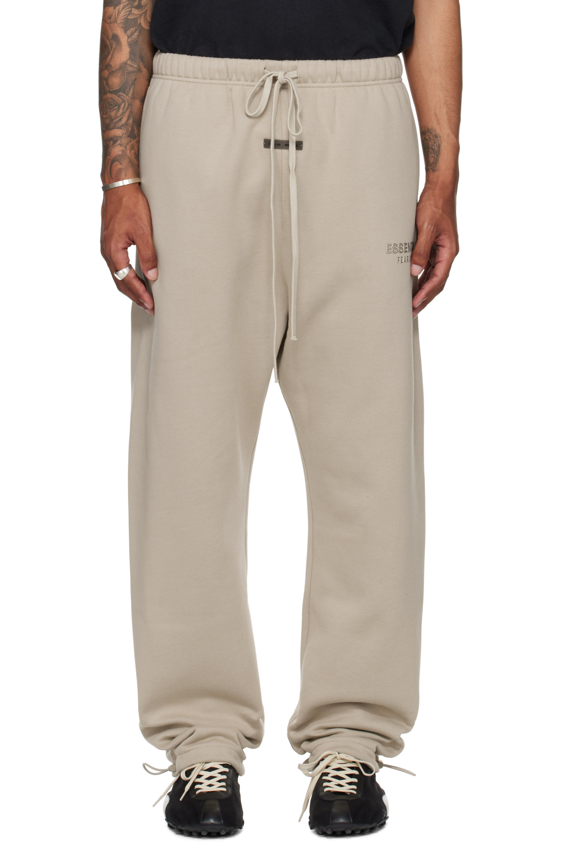 Fear of God ESSENTIALS - Taupe Relaxed Fleece Sweatpants