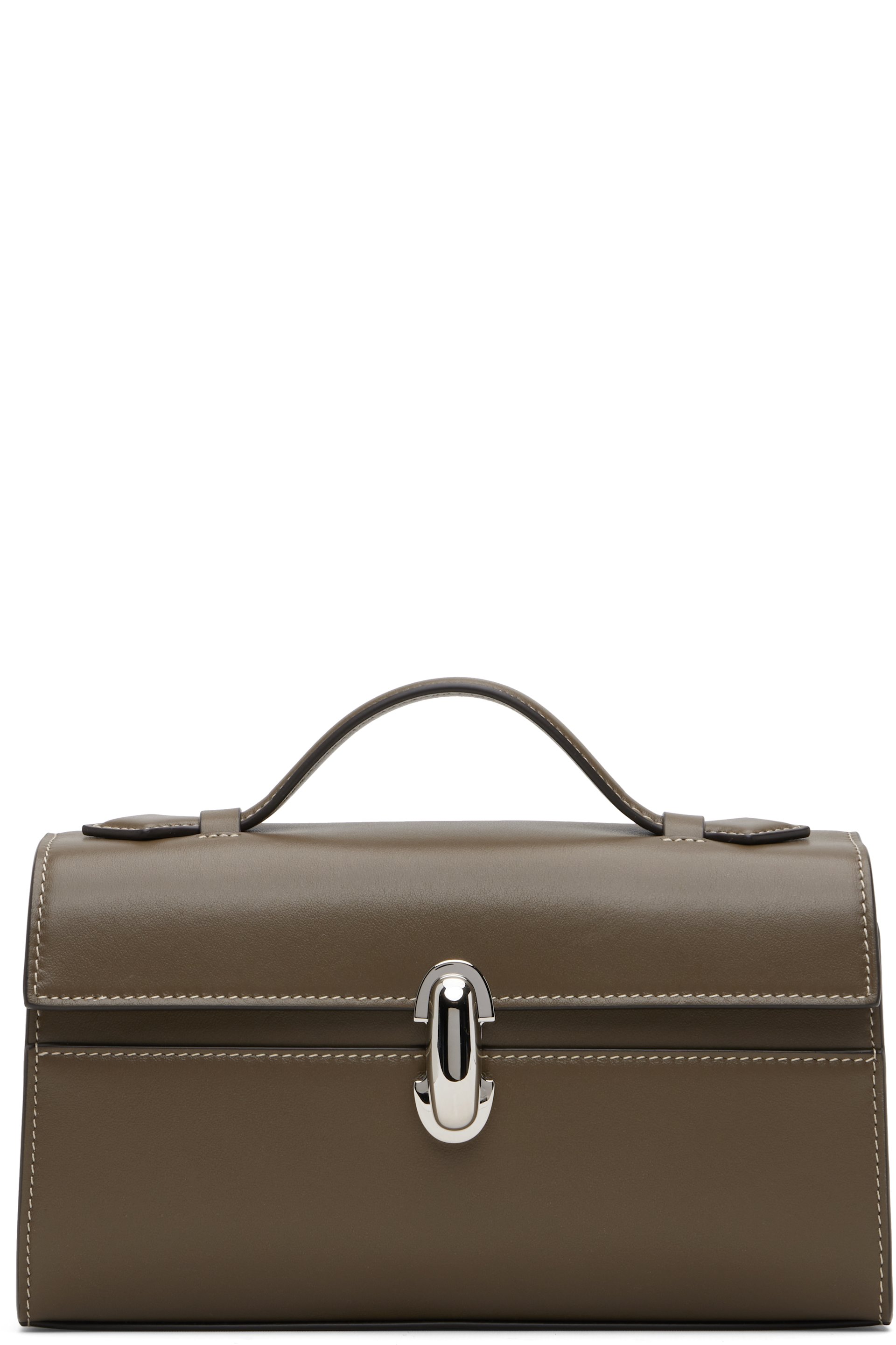 Savette - Taupe Symmetry Pochette Bag