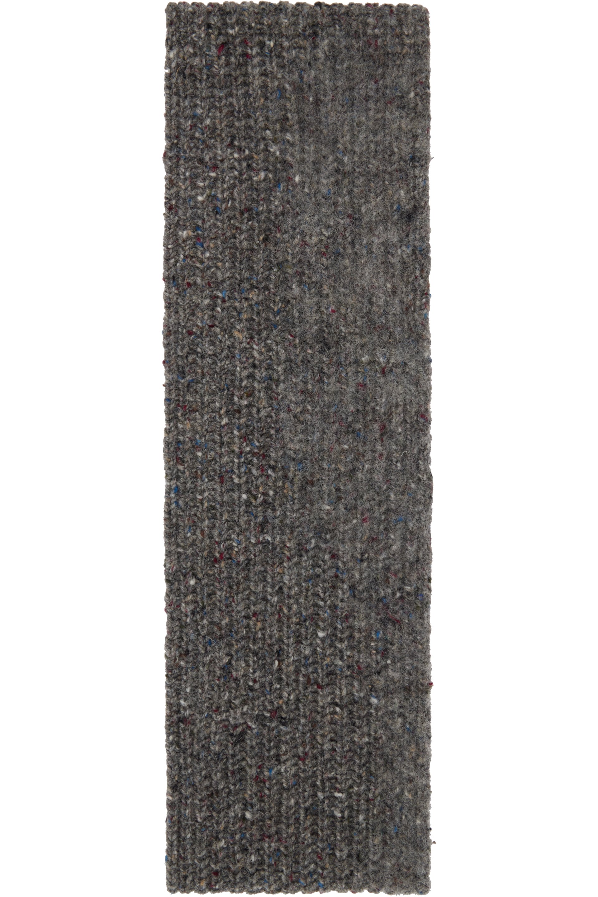 Maison Margiela - Écharpe grise en laine vierge