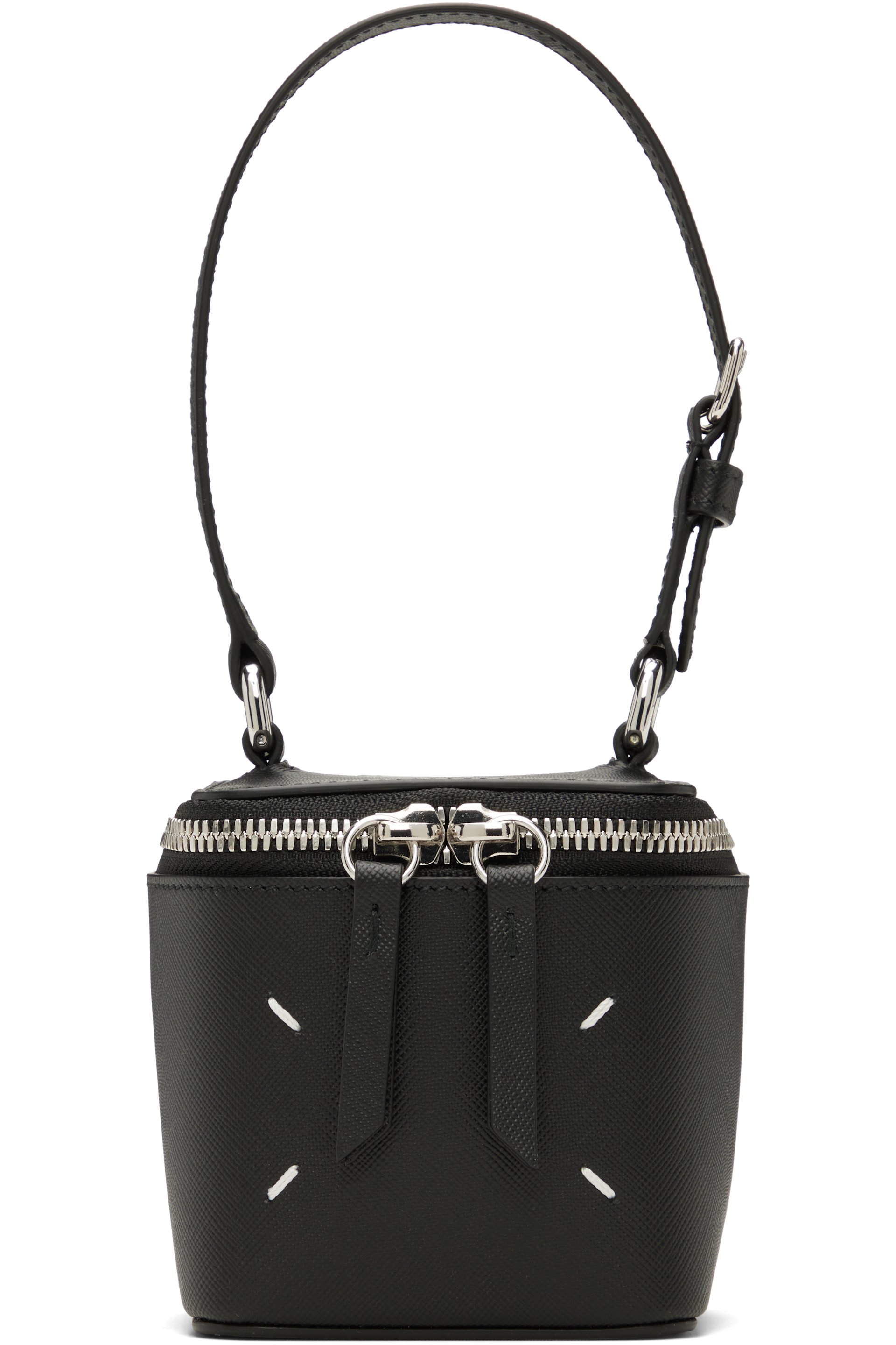 Maison Margiela - Mini sac rigide noir