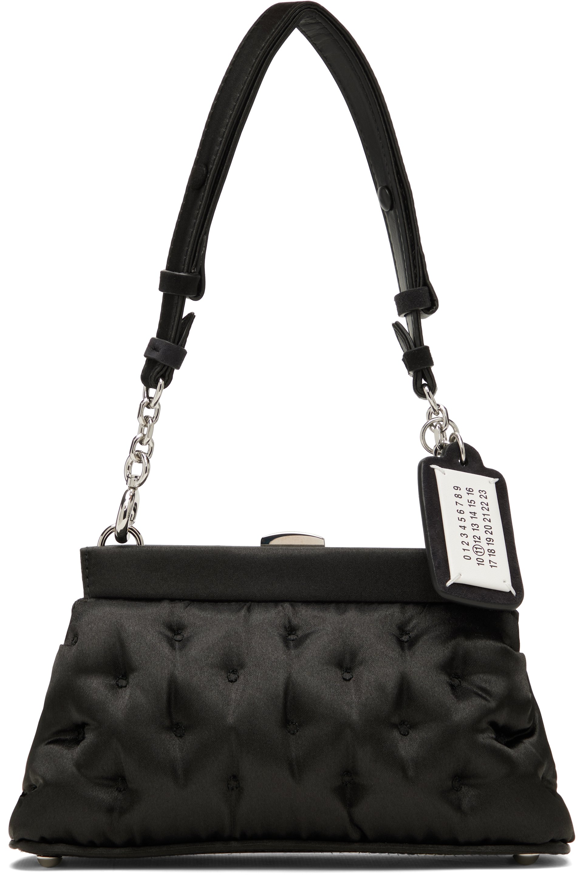 Maison Margiela - Petit sac de style pochette noir - Glam Slam