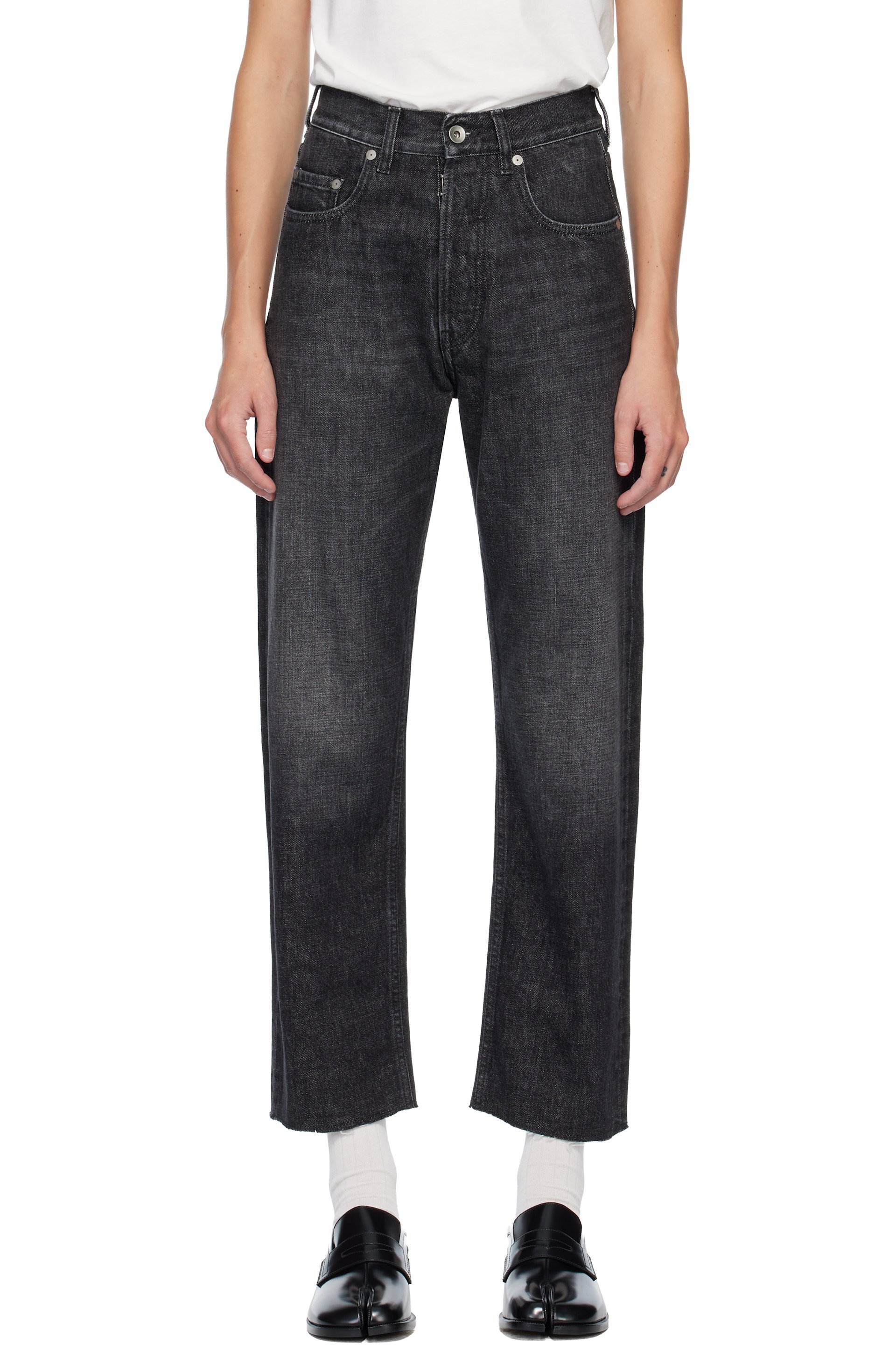Maison Margiela - Jean noir à cinq poches