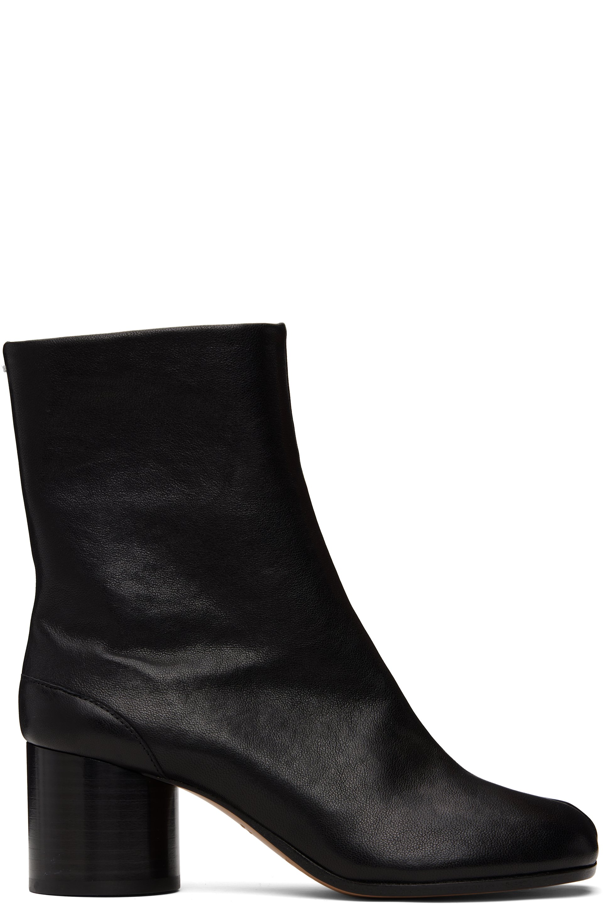 Maison Margiela - Bottines noires à bout Tabi