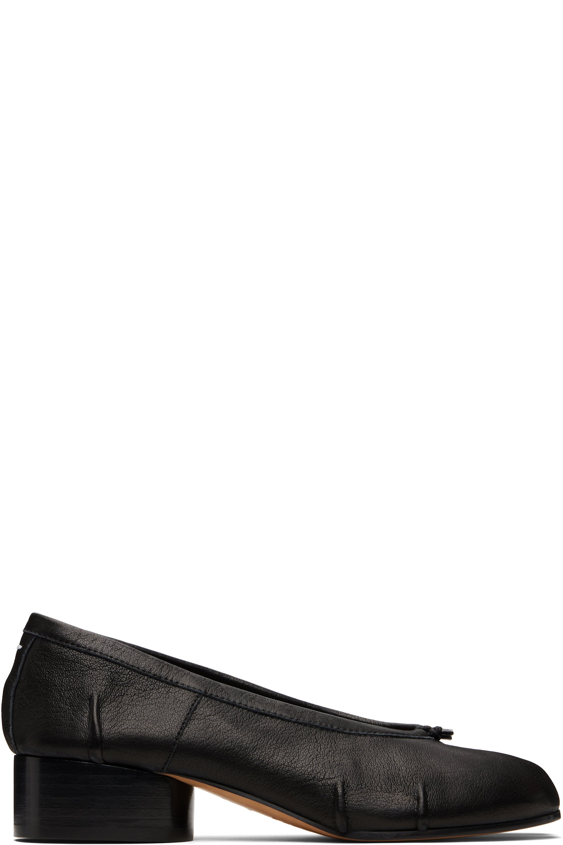 Maison Margiela - Black Tabi New Ballerina Heels