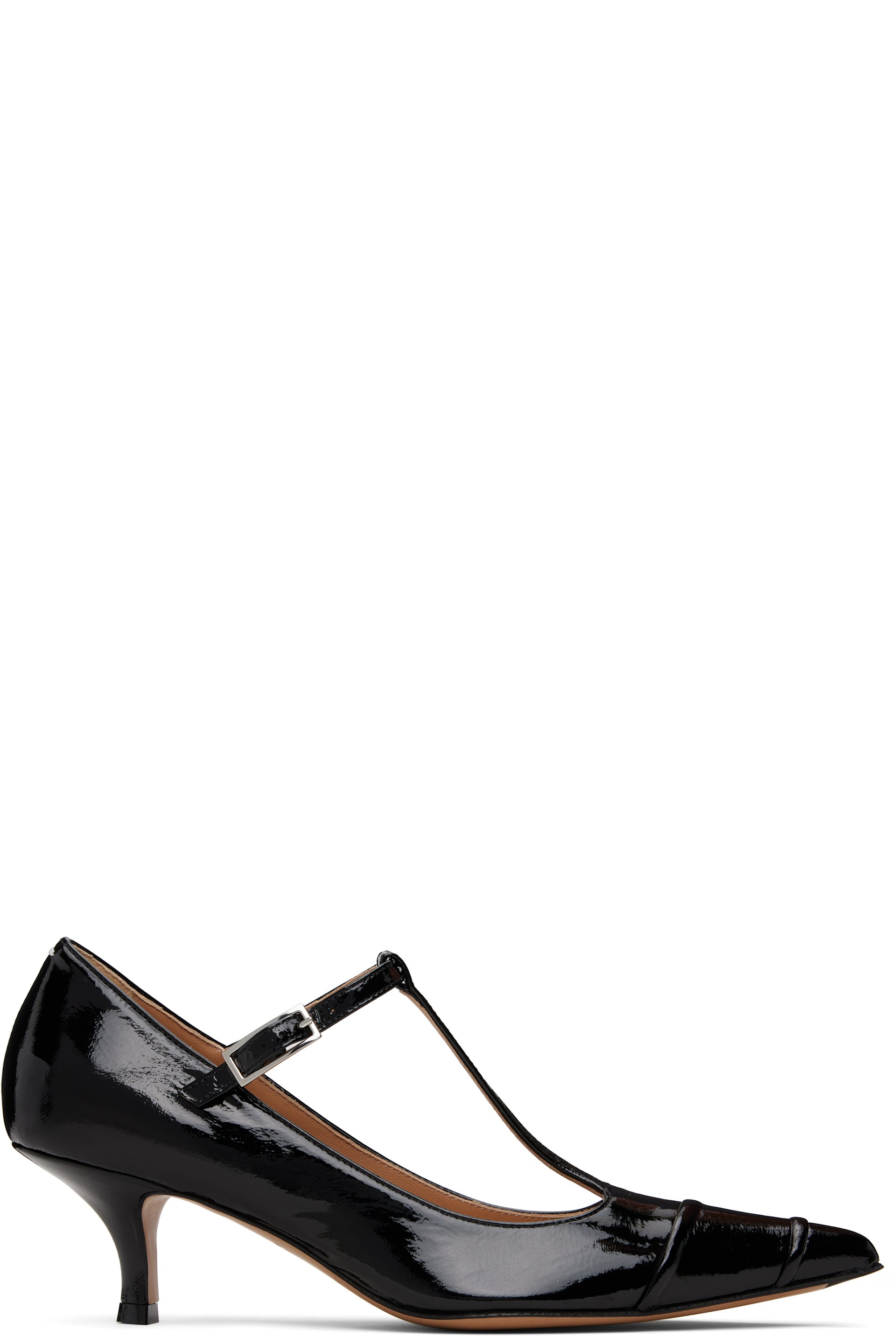 Maison Margiela - Chaussures à talon Kinkies noires à bride en T