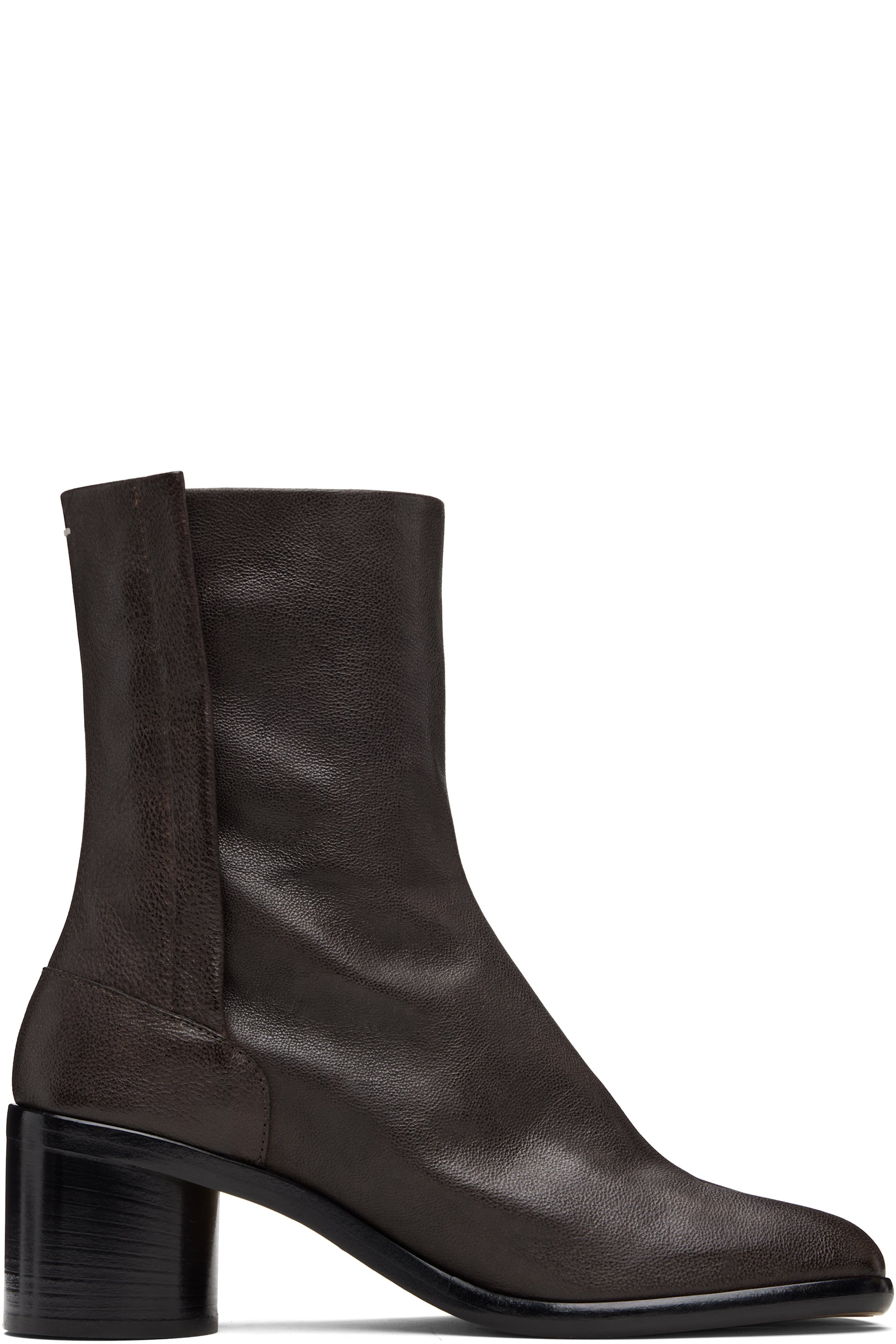 Maison Margiela - Brown Tabi Ankle Boots