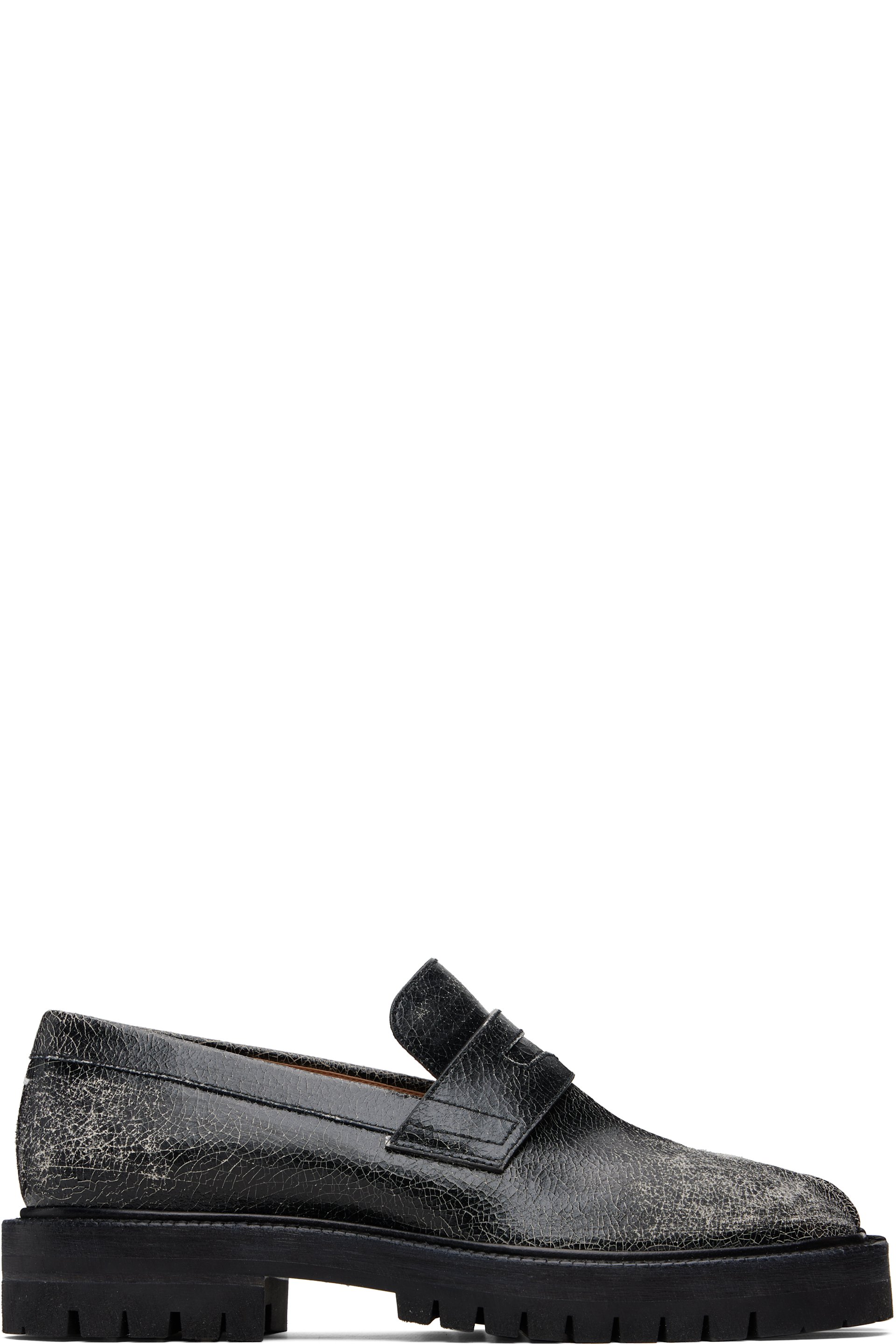 Maison Margiela - Black & White Tabi County Loafers