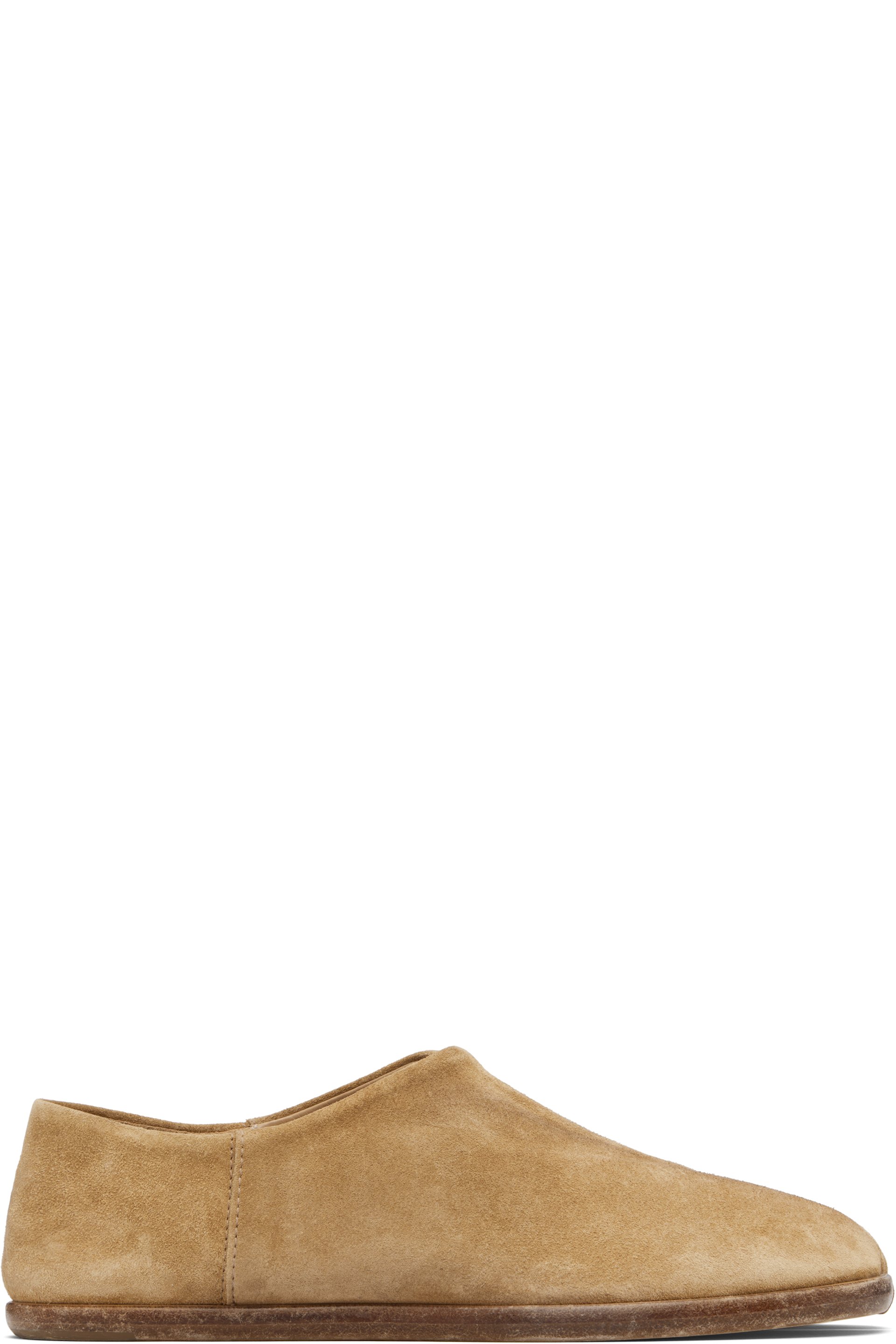 Maison Margiela - Tan Tabi Babouches Loafers