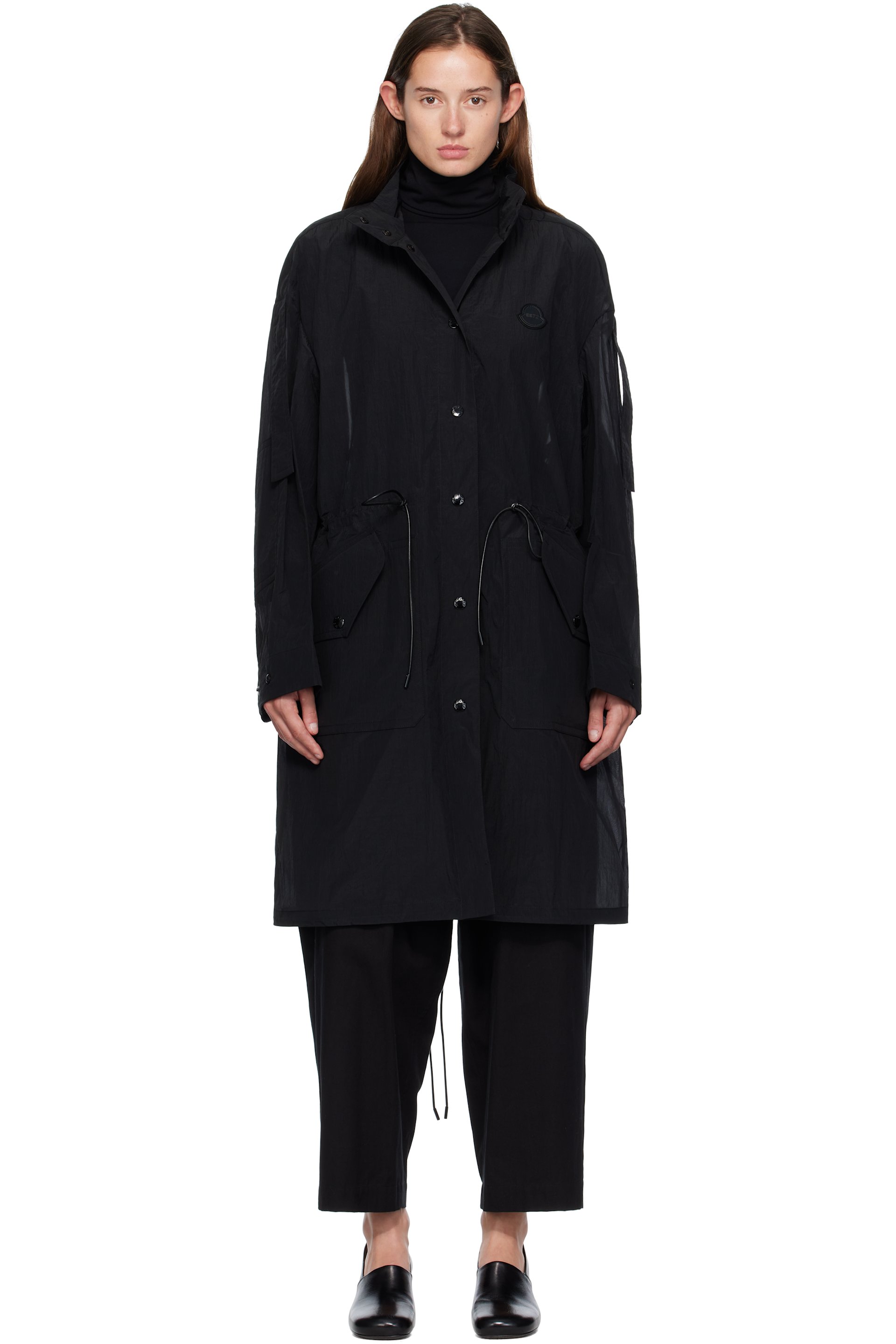 Moncler Genius - Manteau Prapiroon noir - Moncler x EE72
