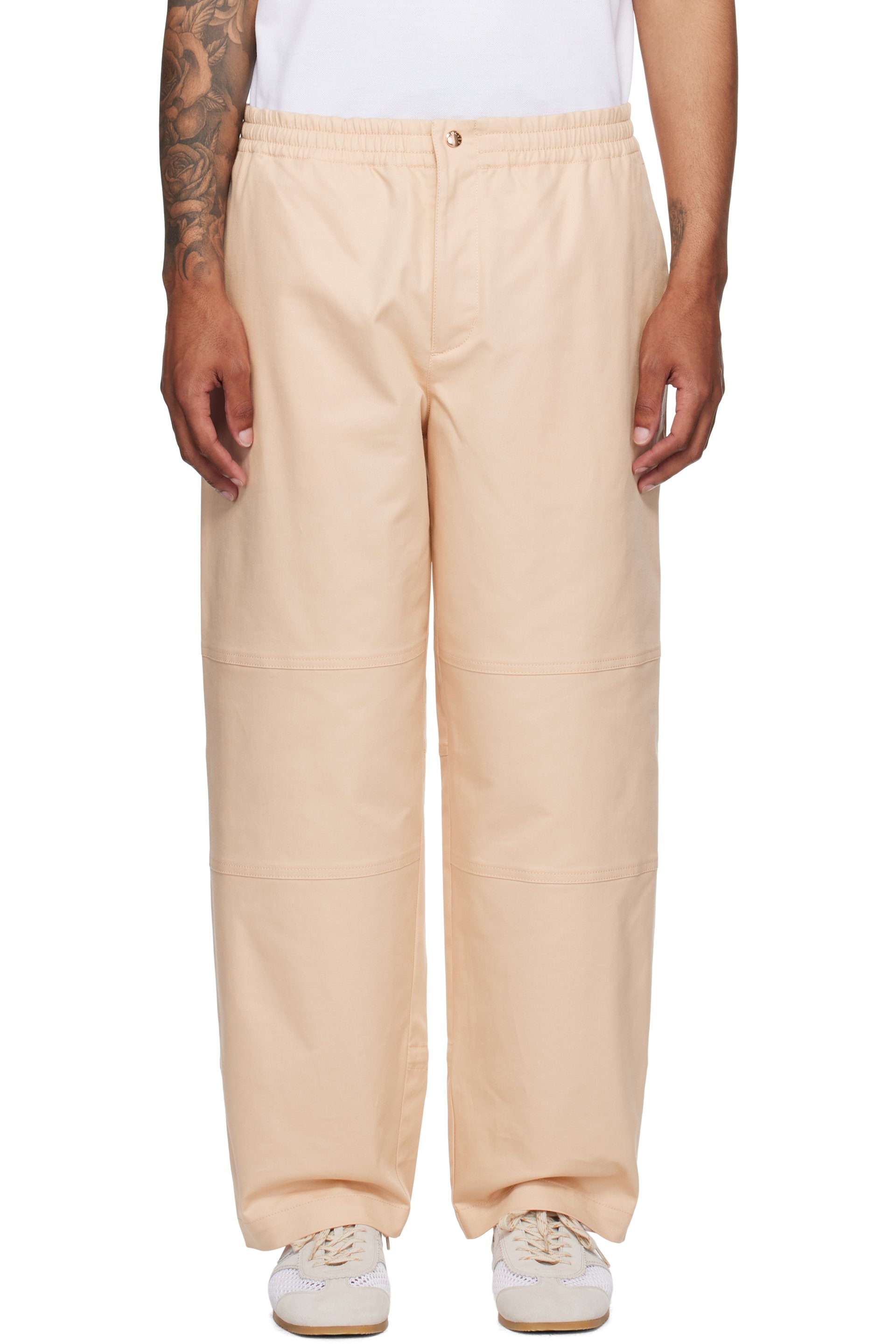 Moncler Genius - Moncler x Gilga Farm Pink Drawstring Trousers