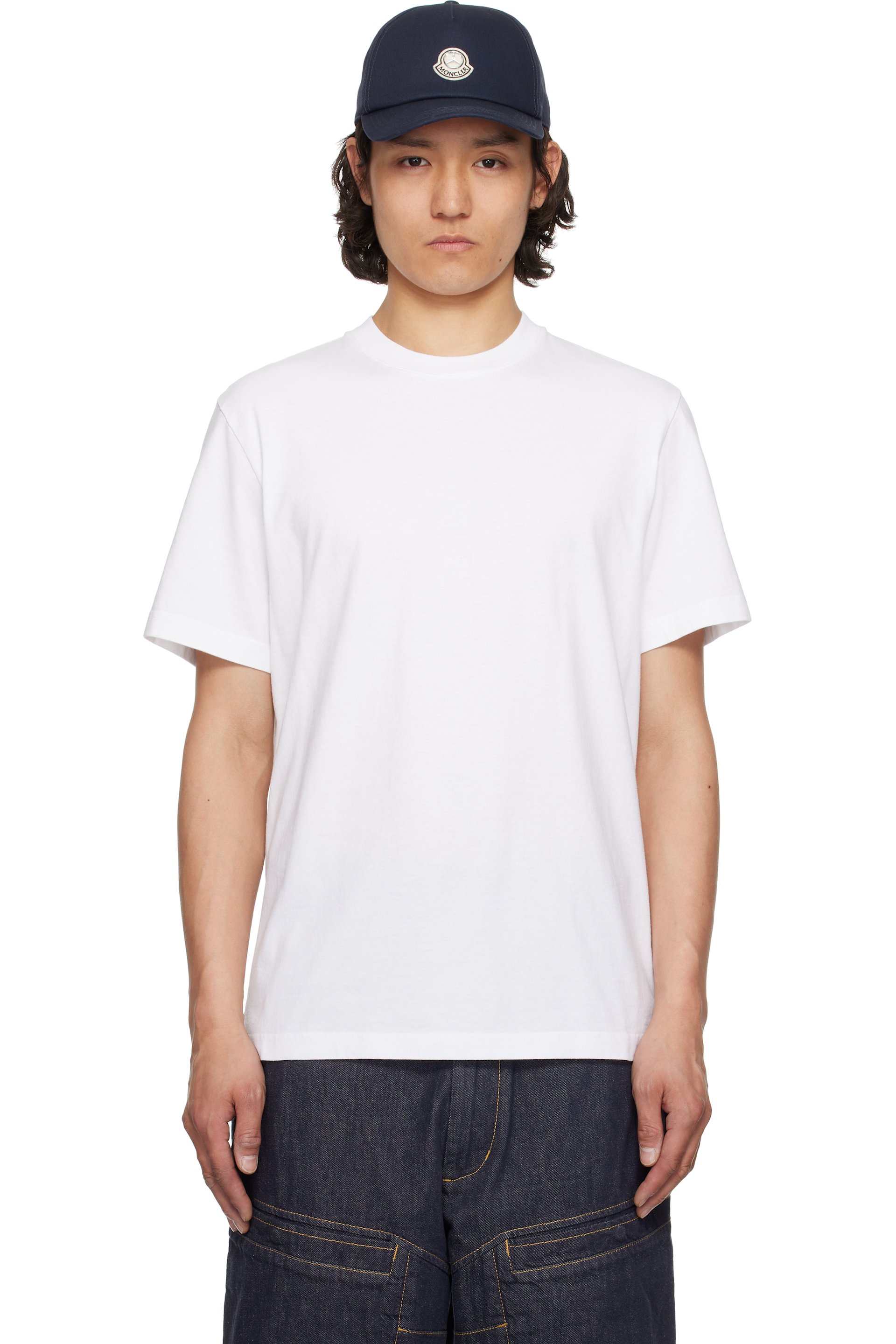 Moncler Genius - Mercedes-Benz by NIGO ホワイト クルーネックTシャツ