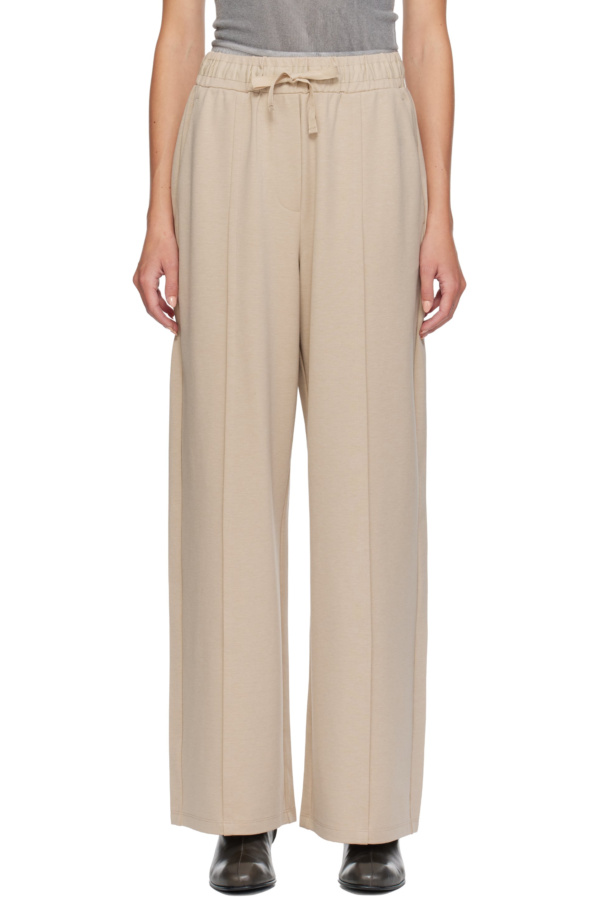 Weekend Max Mara - Pantalon de détente Sub beige