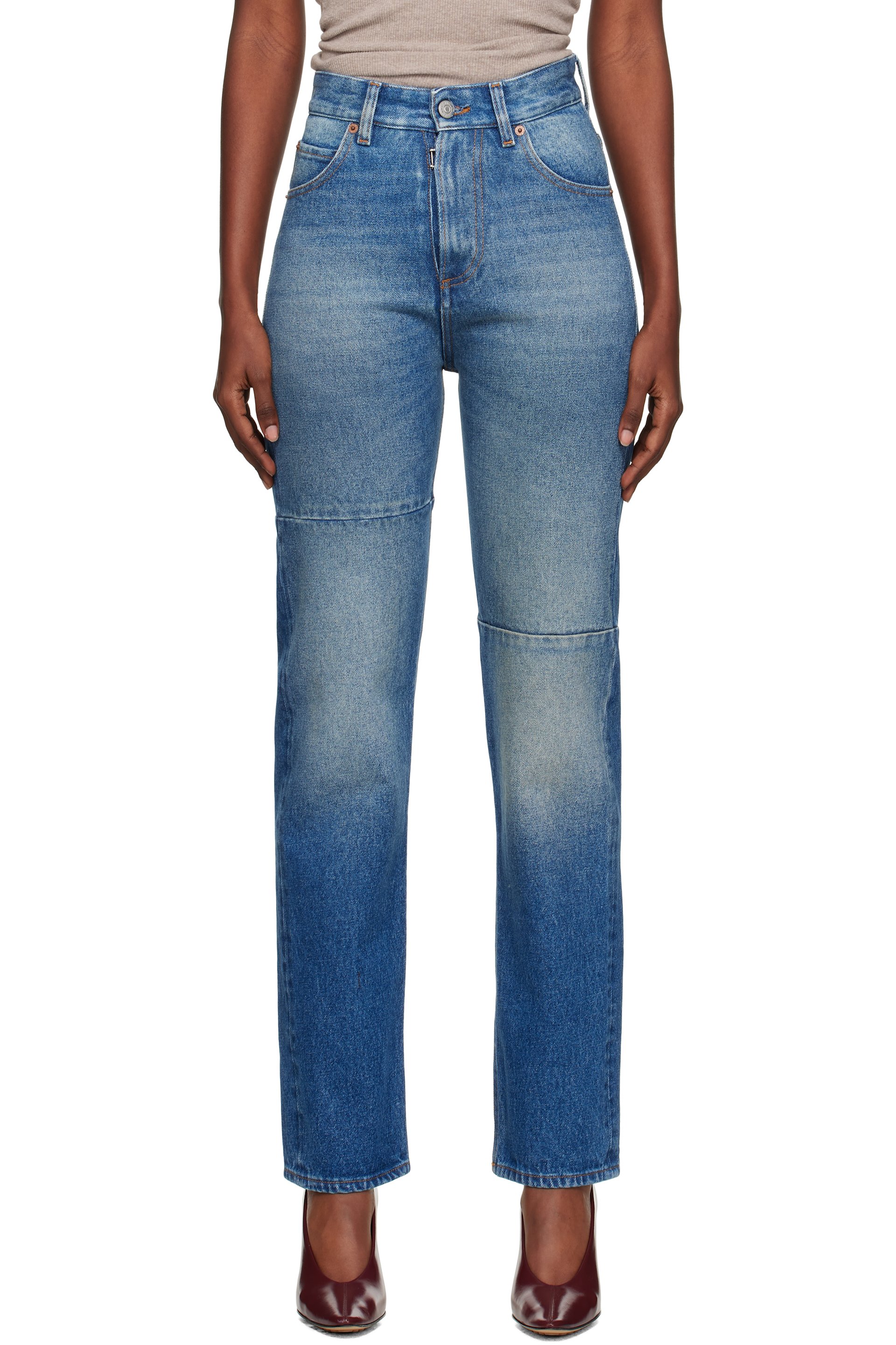 MM6 Maison Margiela - Jean fuselé bleu