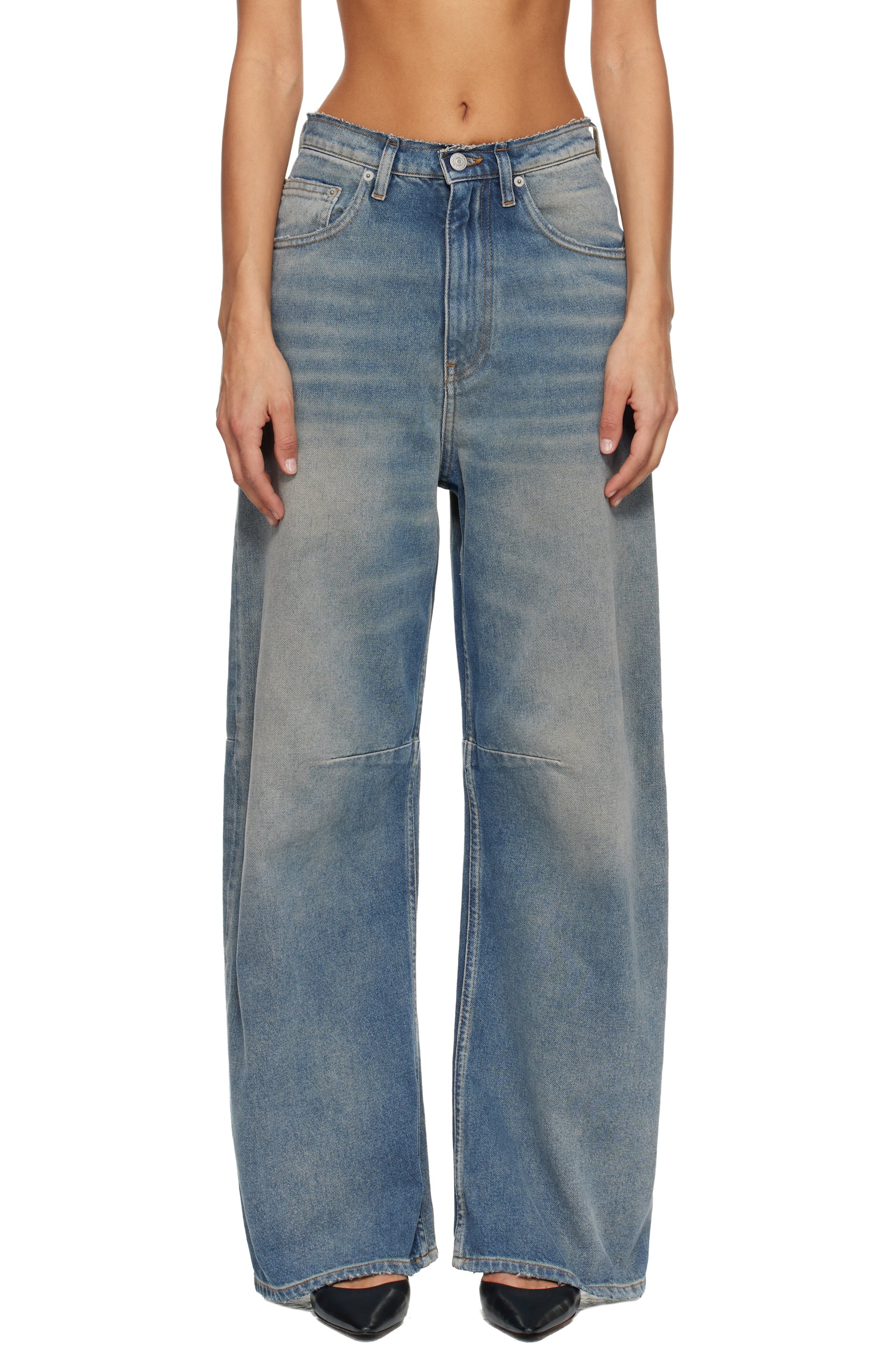 MM6 Maison Margiela - Jean ample bleu