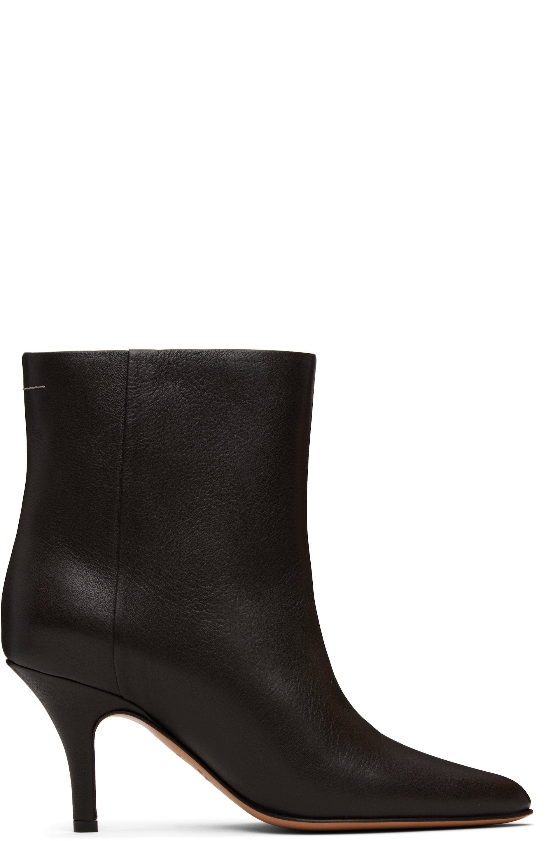 MM6 Maison Margiela - Bottines Architype brunes