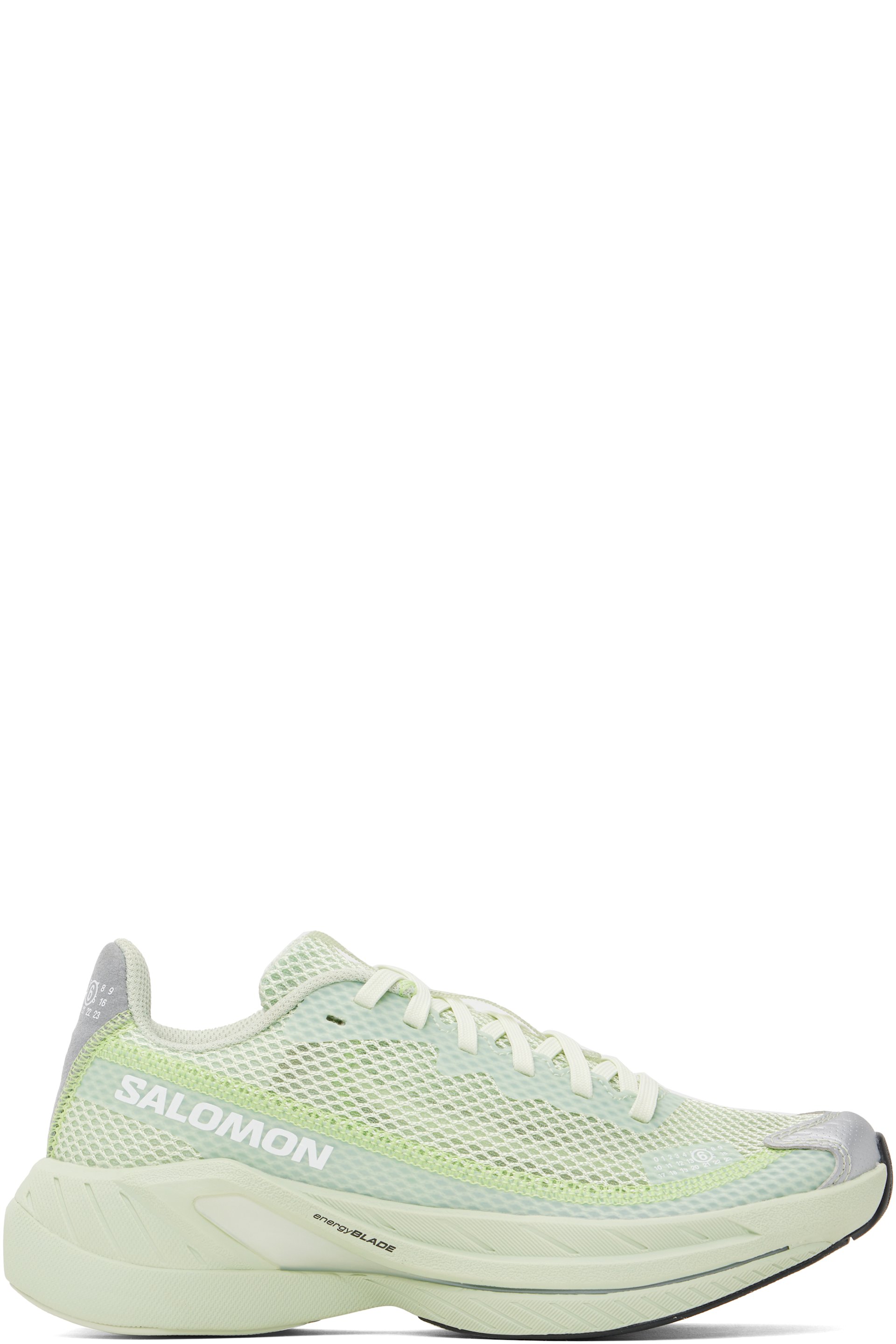 MM6 Maison Margiela - Baskets Spectur 2 vertes édition Salomon