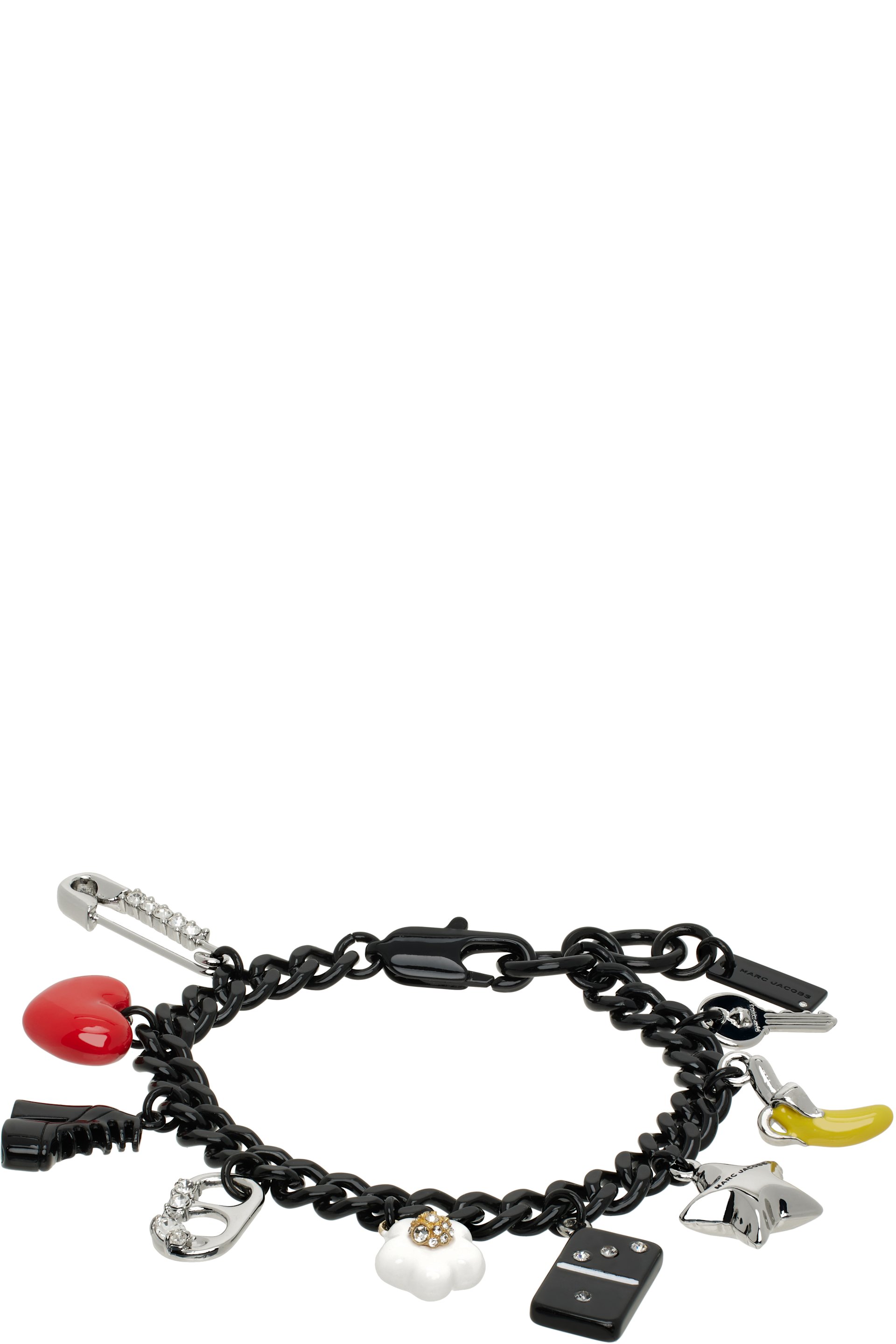 Marc Jacobs - Bracelet 'The Collector Charm' à breloques graphiques