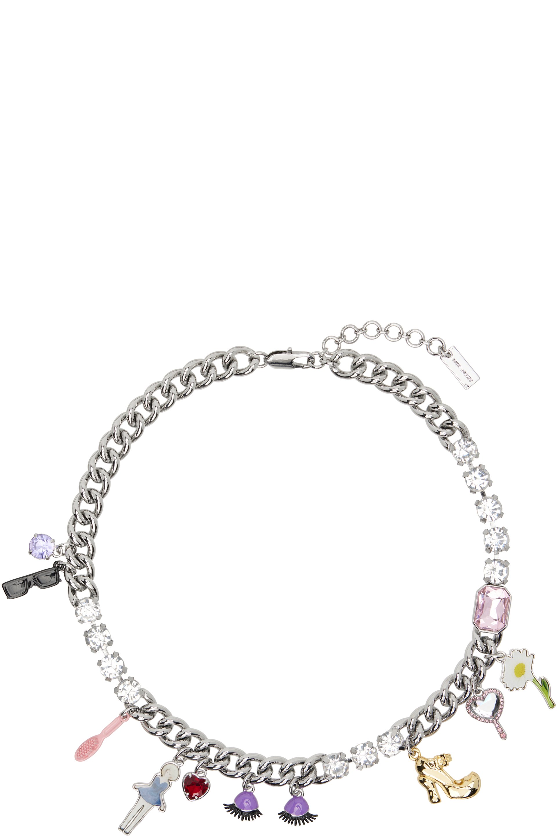Marc Jacobs - Collier à breloques graphiques