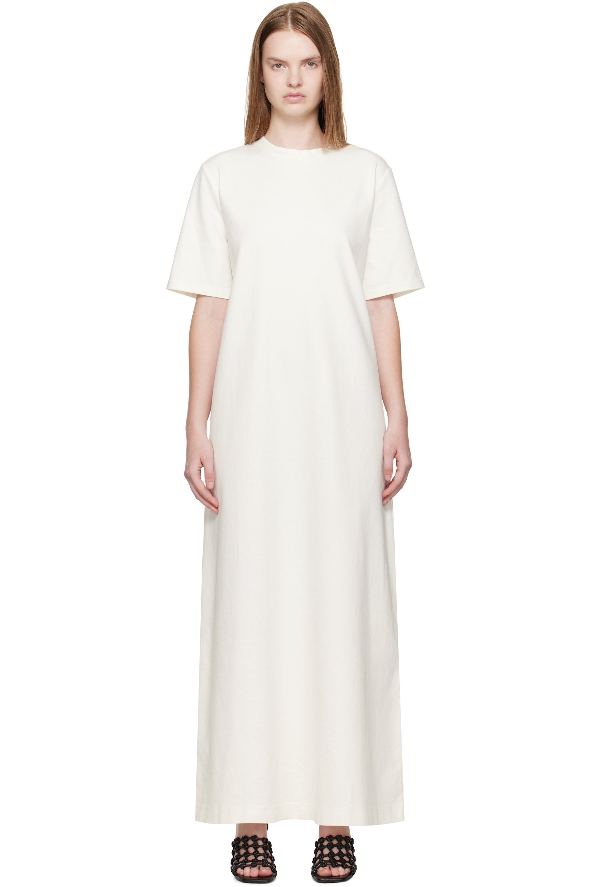 La Collection - Robe longue Josephina blanc cassé