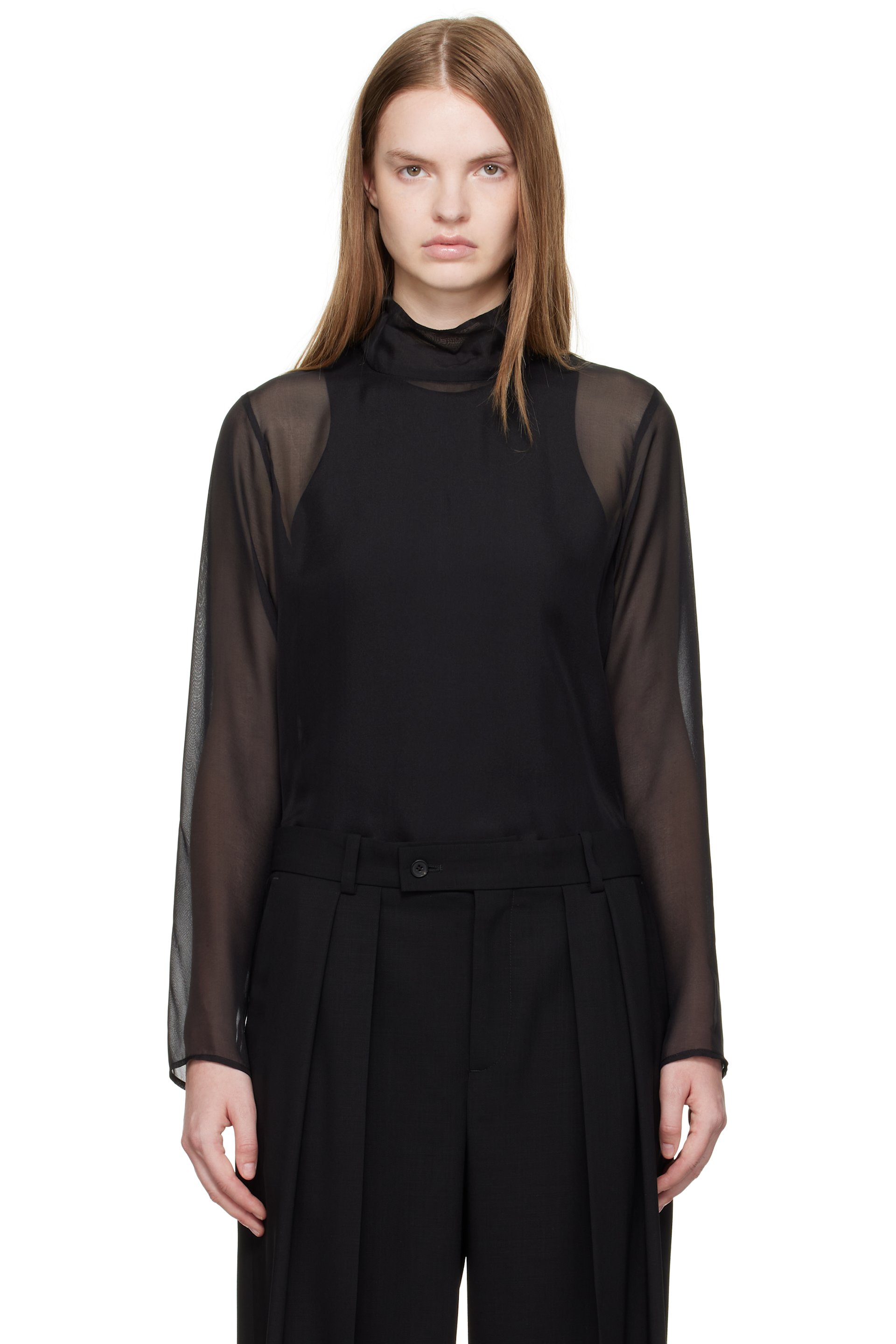 La Collection - Chemisier Clarice noir