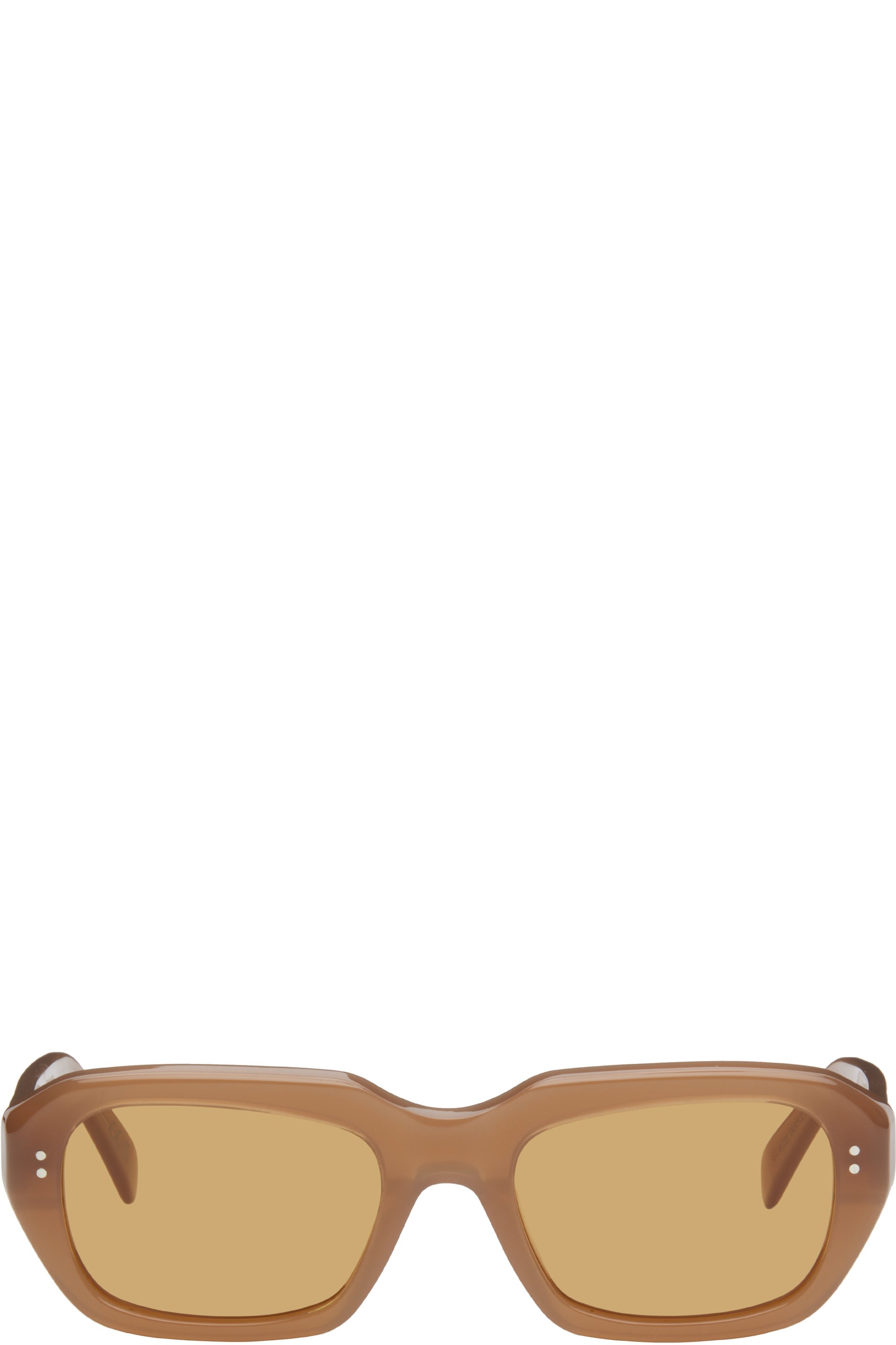 RETROSUPERFUTURE - Lunettes de soleil Miles brunes