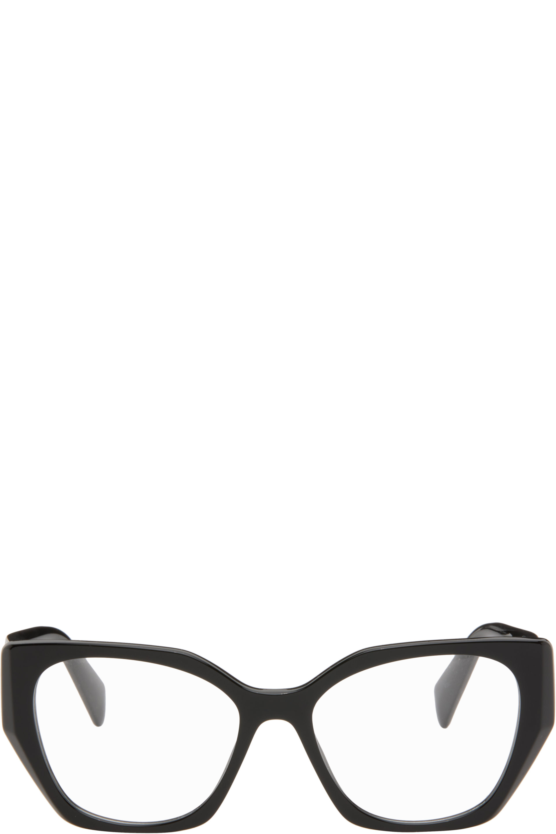 Prada Eyewear - Black Cateye Glasses