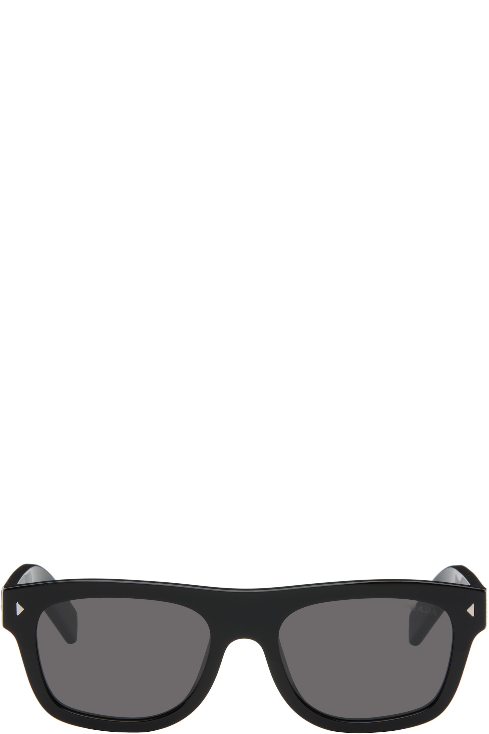 Prada Eyewear - Lunettes de soleil PR B12S noires