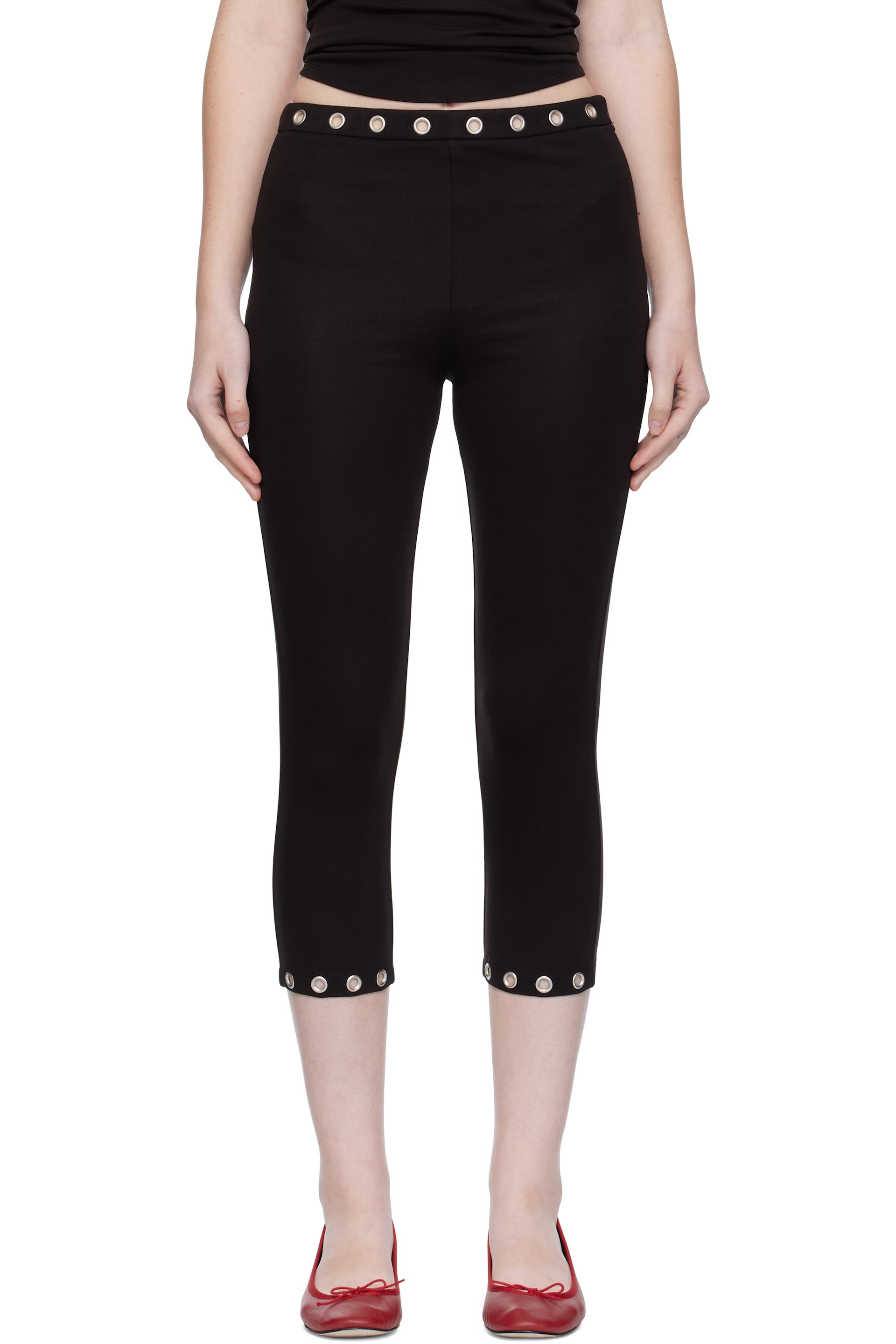 Miaou - Black Carla Capri Leggings