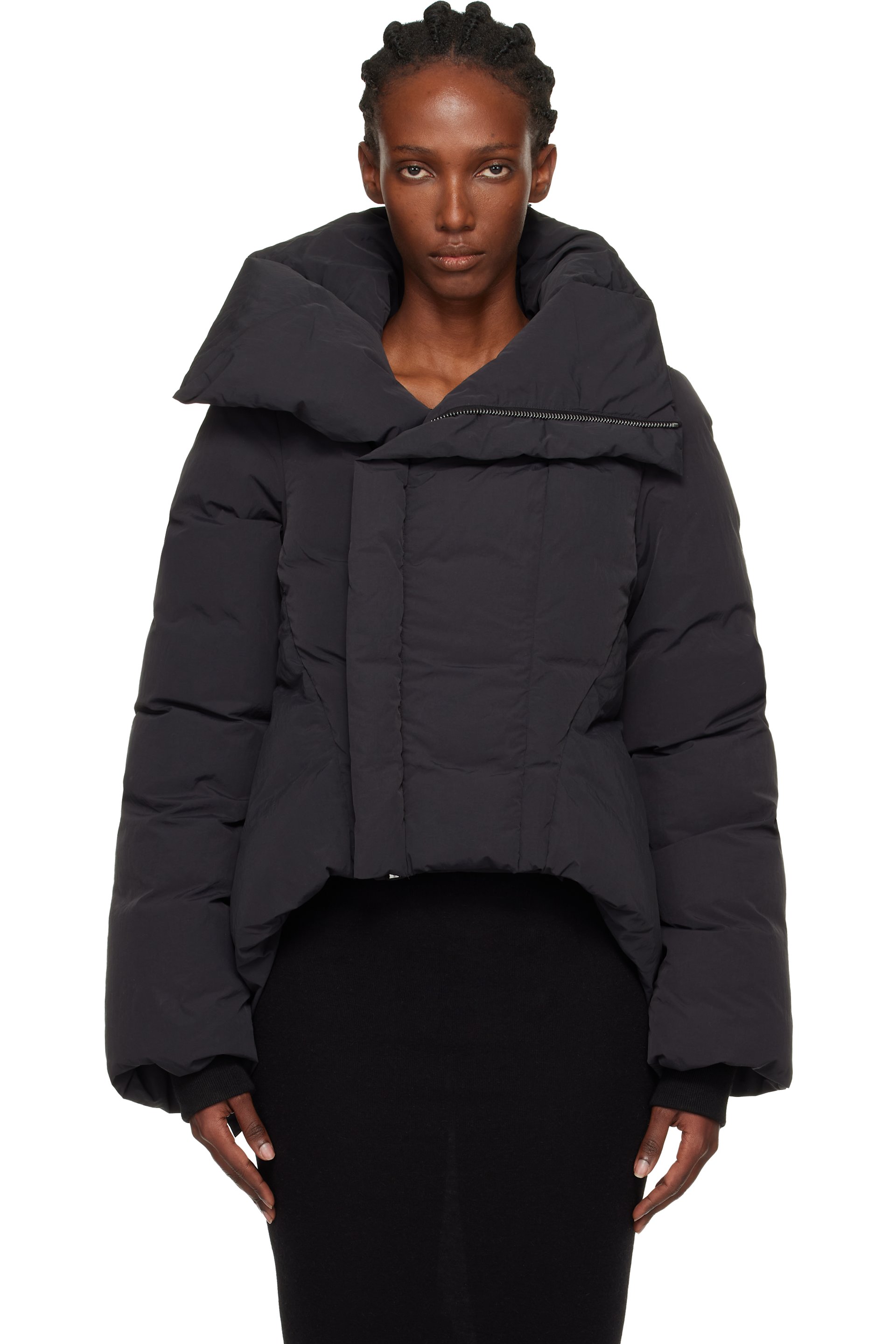 Rick Owens - Black Concordians Naska Duvet Down Jacket