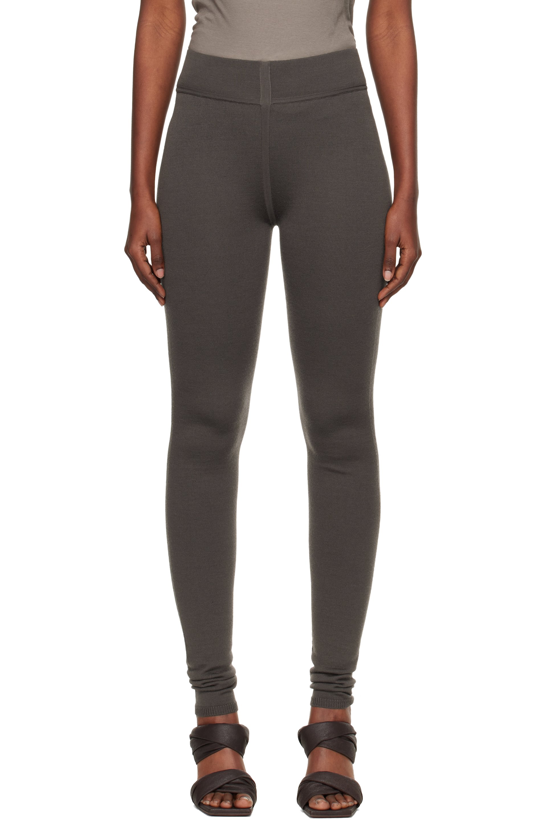 Rick Owens - Legging Runway gris - Concordians