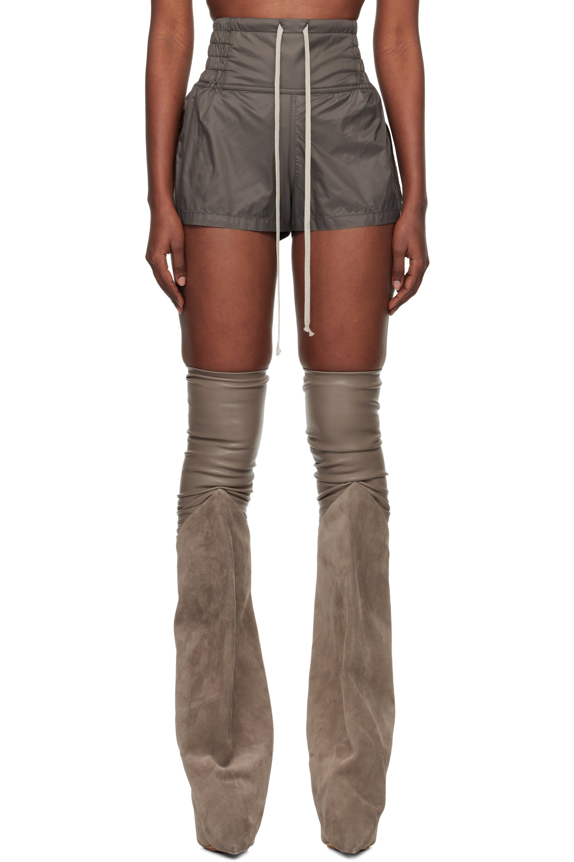 Rick Owens - Short boxeur gris - Concordians