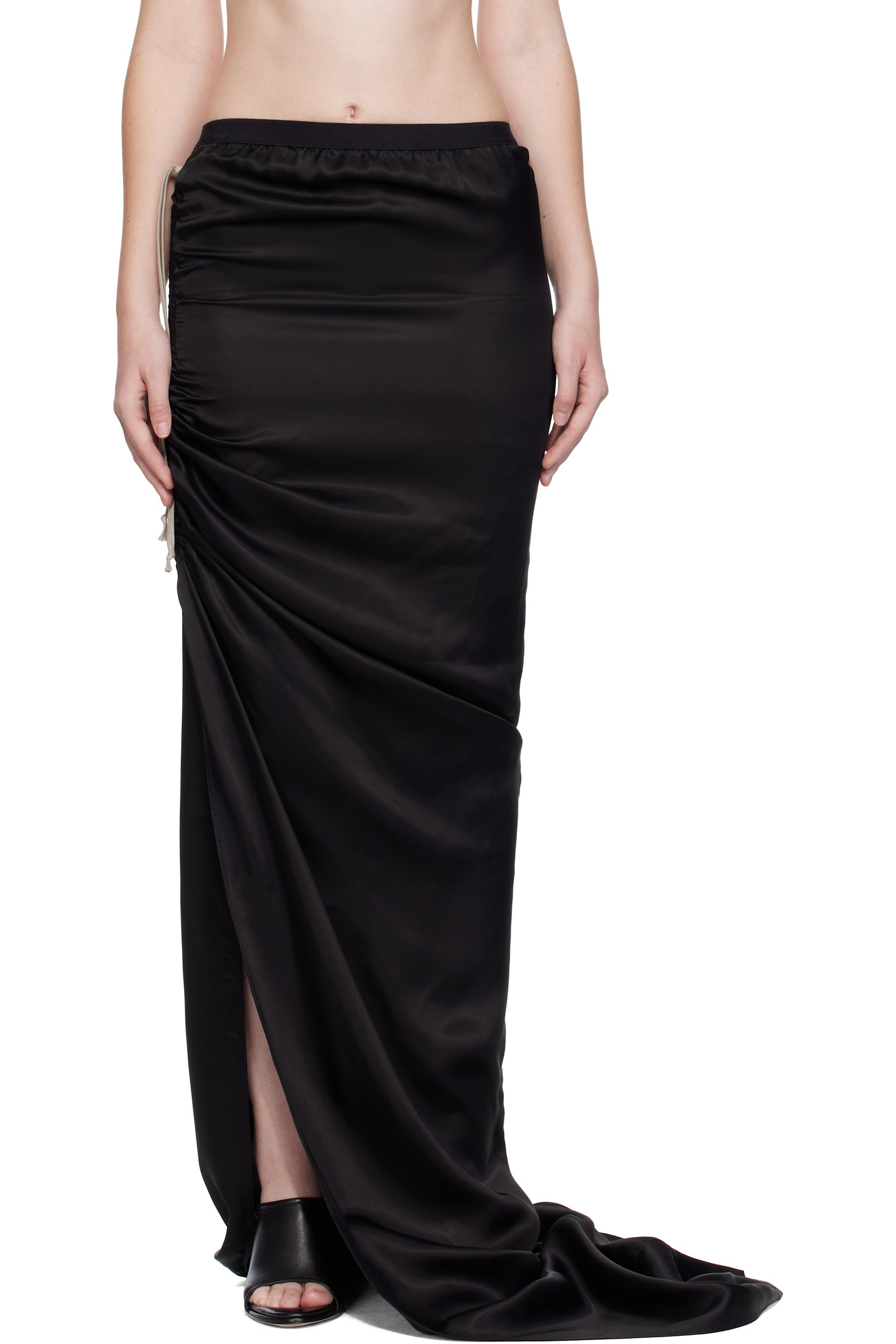 Rick Owens - Jupe longue noire - Concordians Edfu