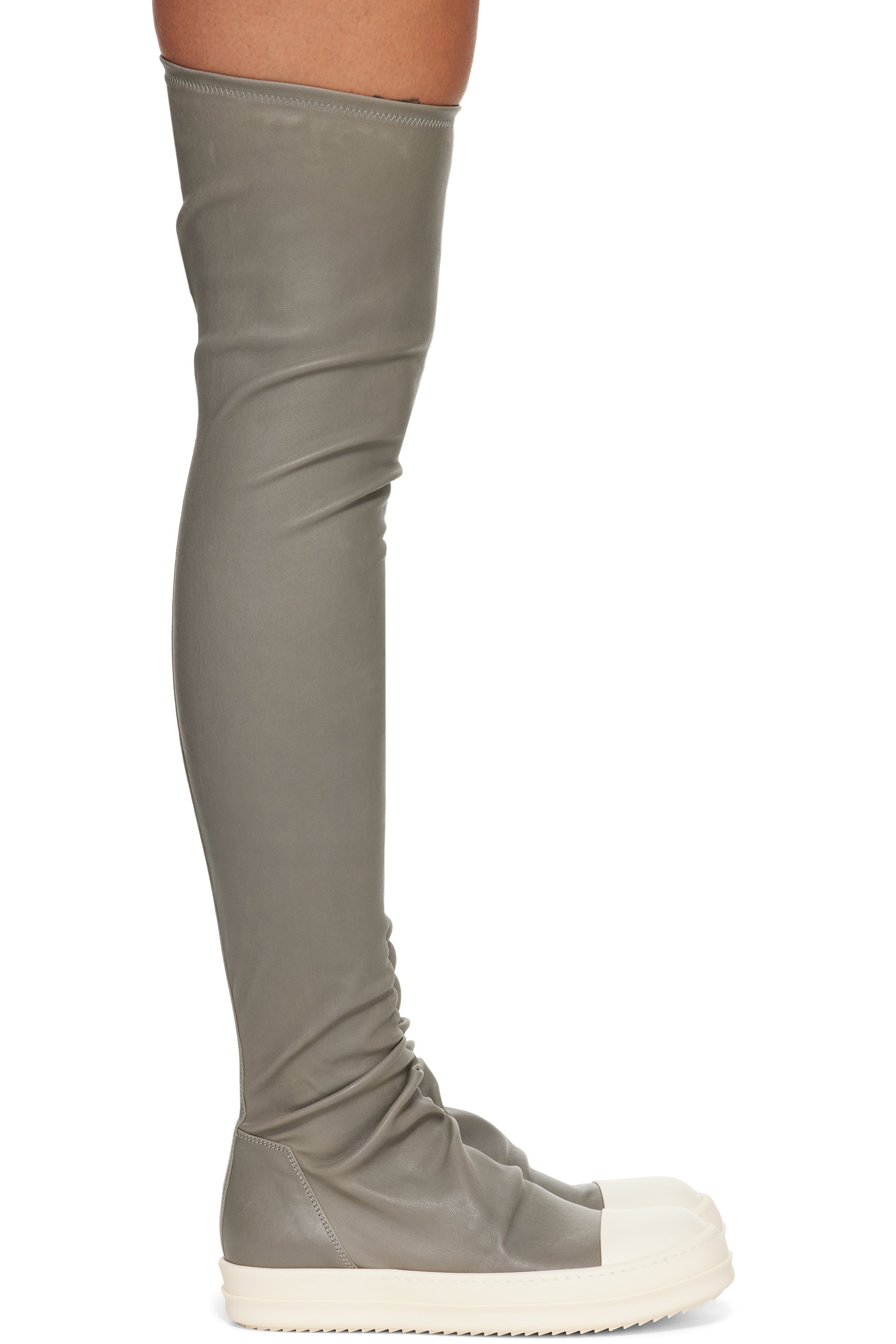 Rick Owens - グレー Concordians High Stocking スニーカー