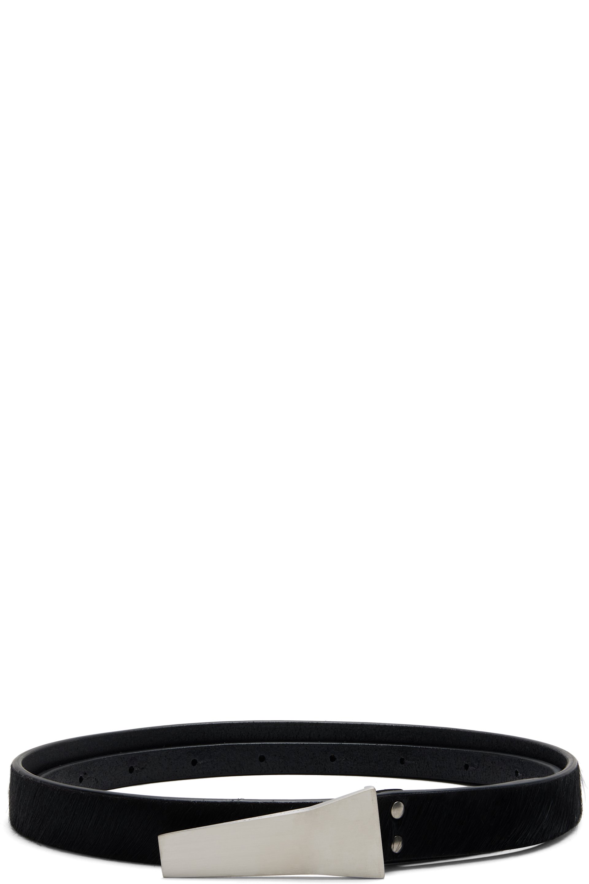 Rick Owens - Black Concordians Trunk Belt