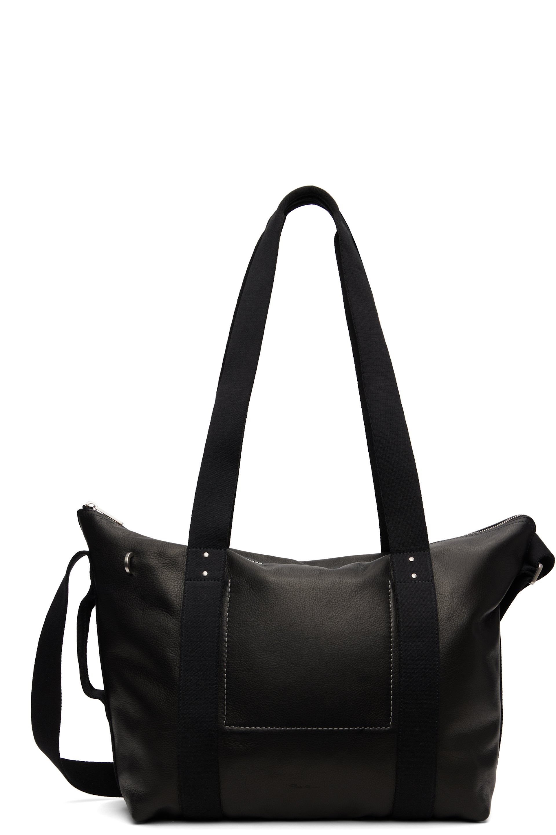 Rick Owens - Black Concordians Trolley Tote