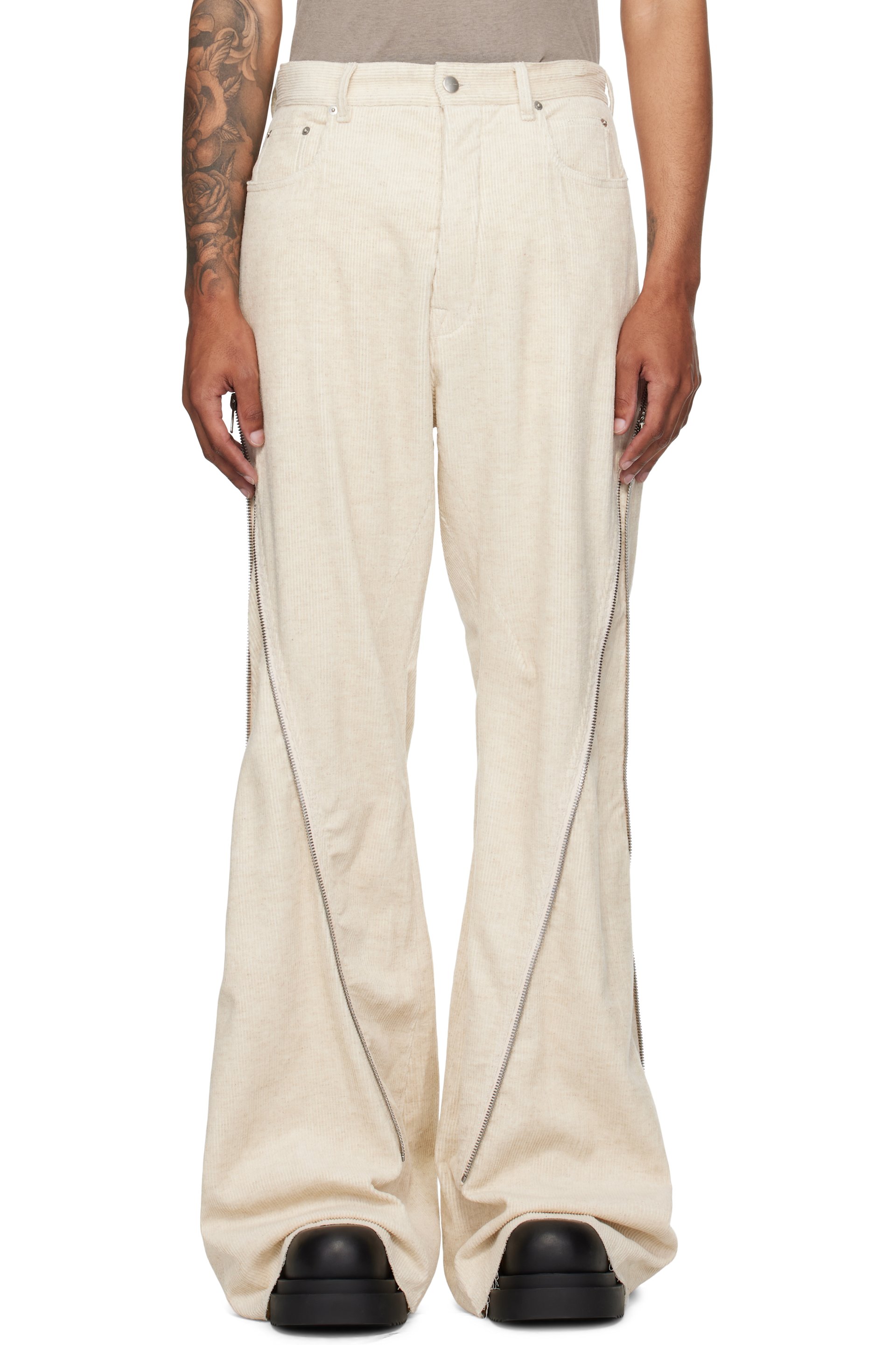 Rick Owens - Off-White Concordians Bolan Banana Trousers