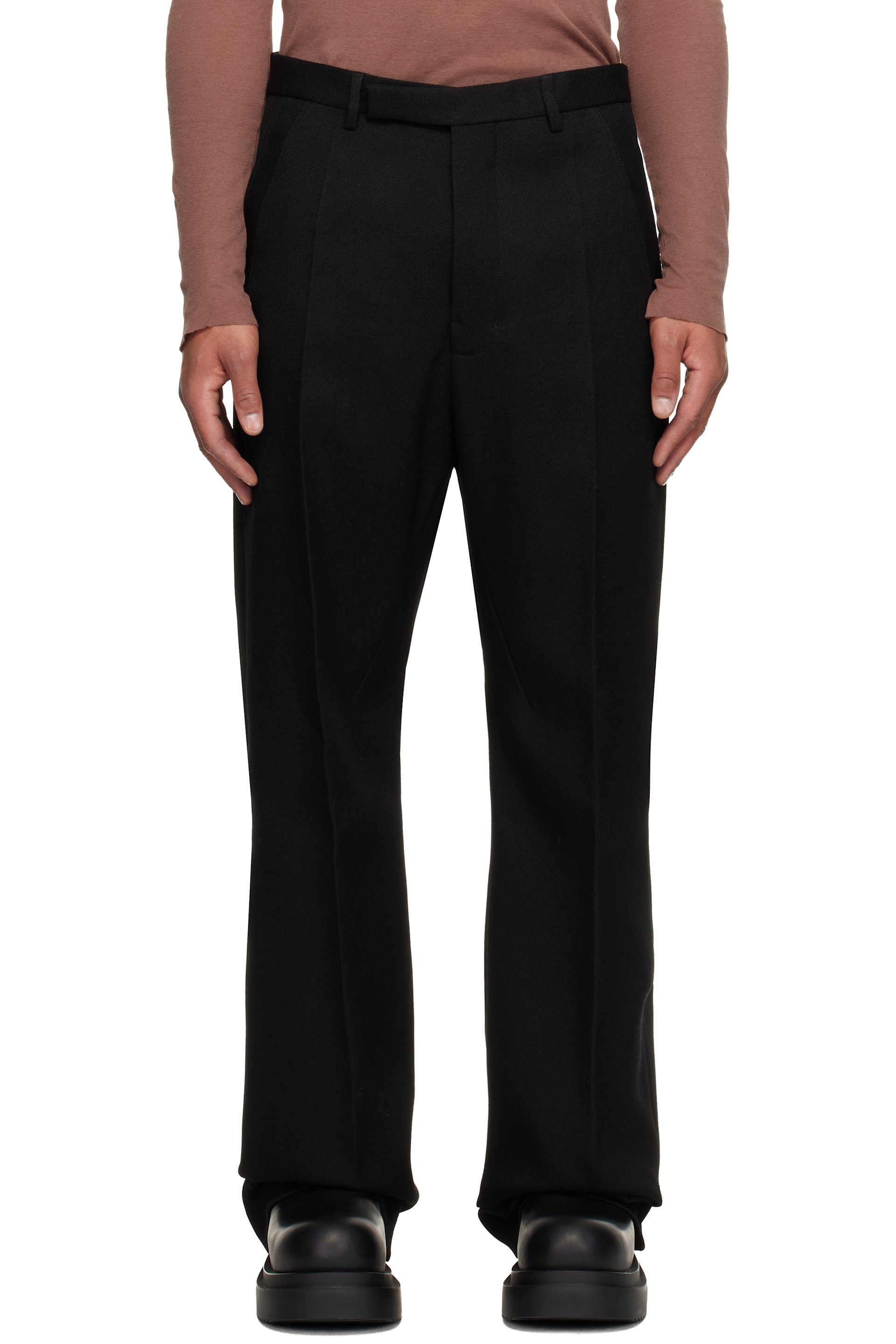 Rick Owens - Black Concordians Tailored Geth Trousers