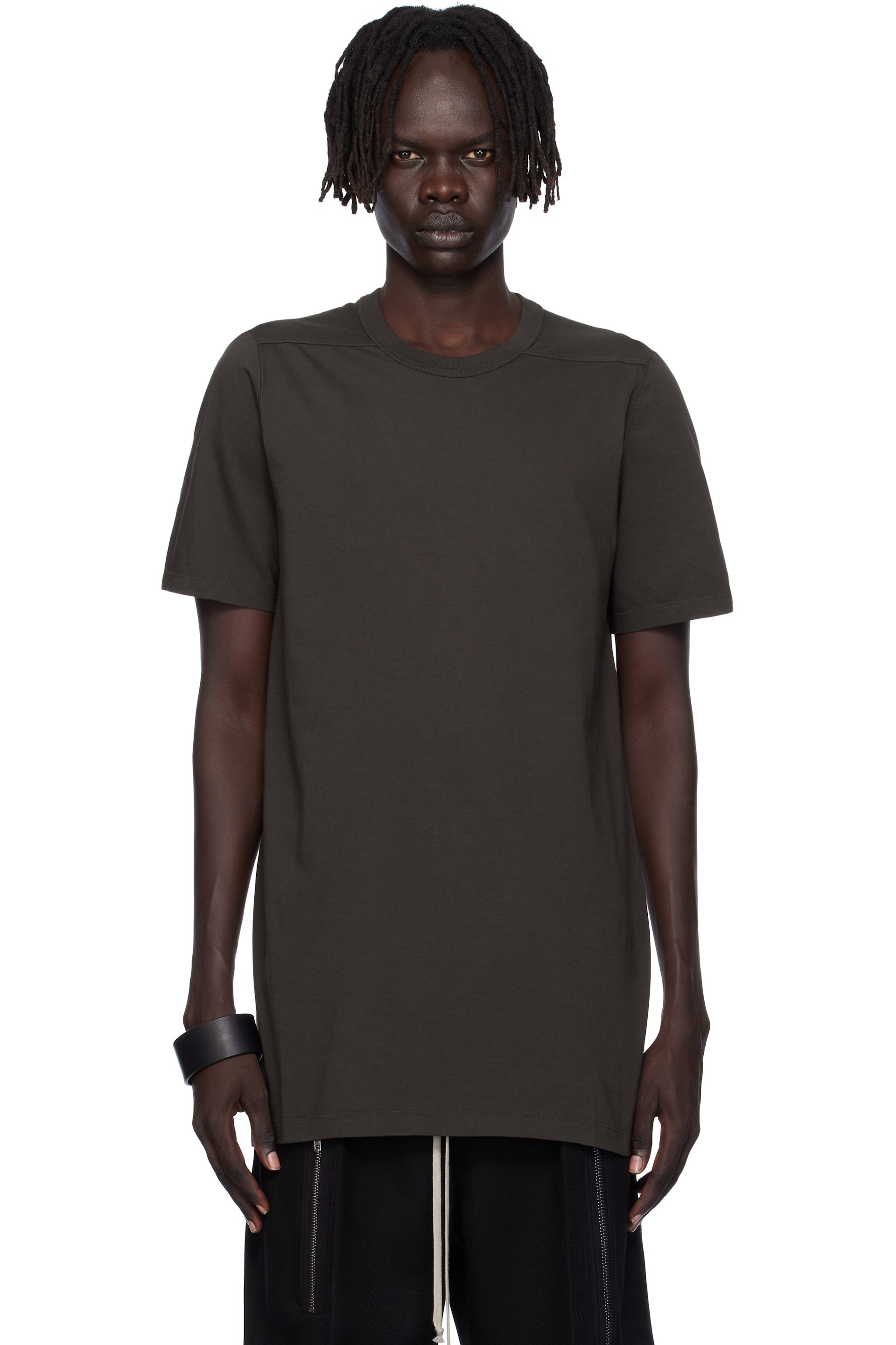Rick Owens - 棕色 Concordians Level T 恤