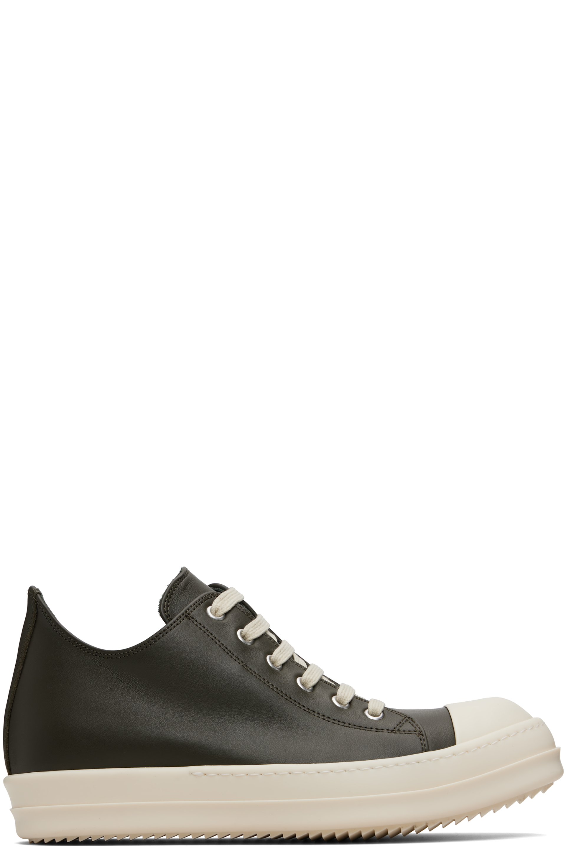 Rick Owens - Khaki Concordians Low Sneaks Sneakers
