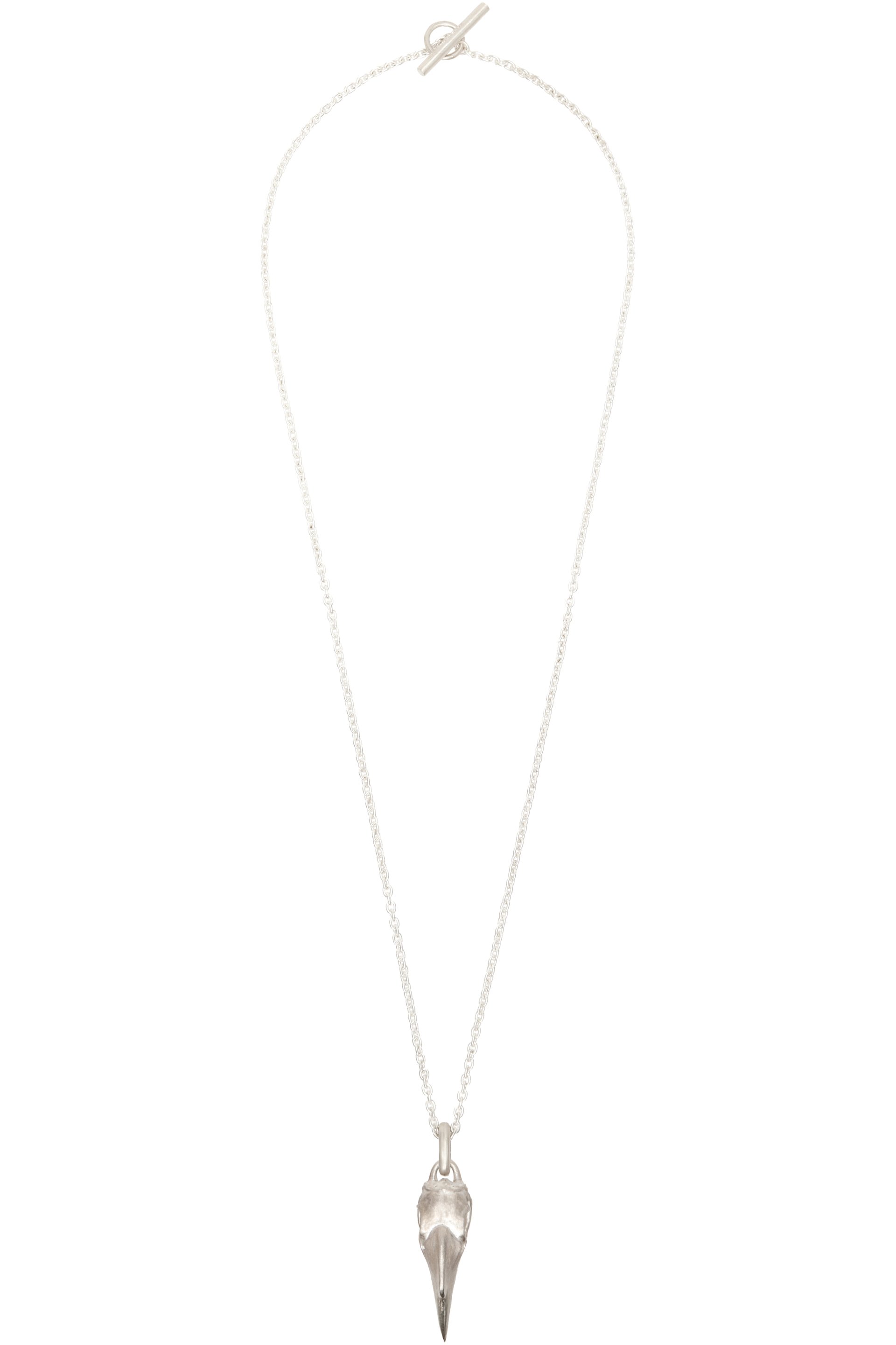 Parts of Four - Miniature Wrinkled Hornbill Skull Necklace