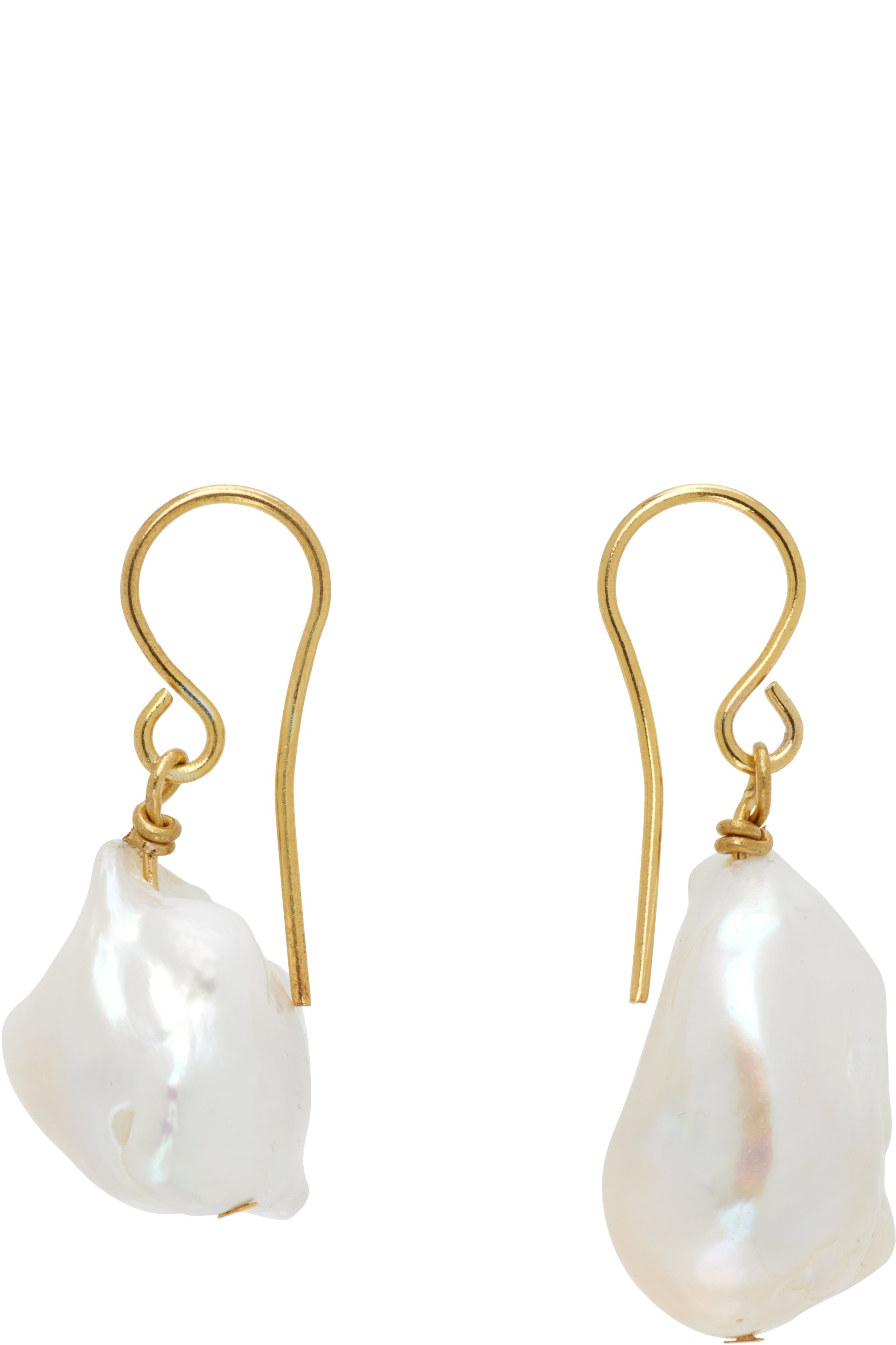 Jil Sander - Boucles d'oreilles Grainy