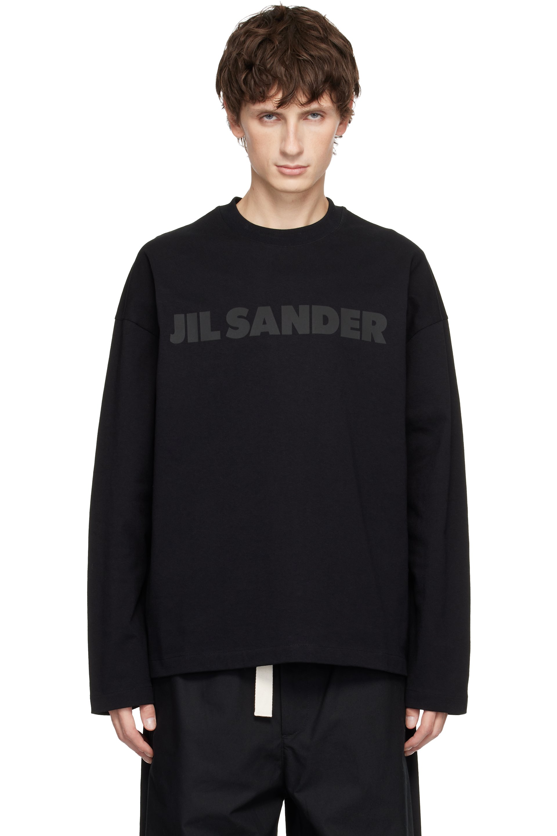 Jil Sander - Black Logo T-shirt