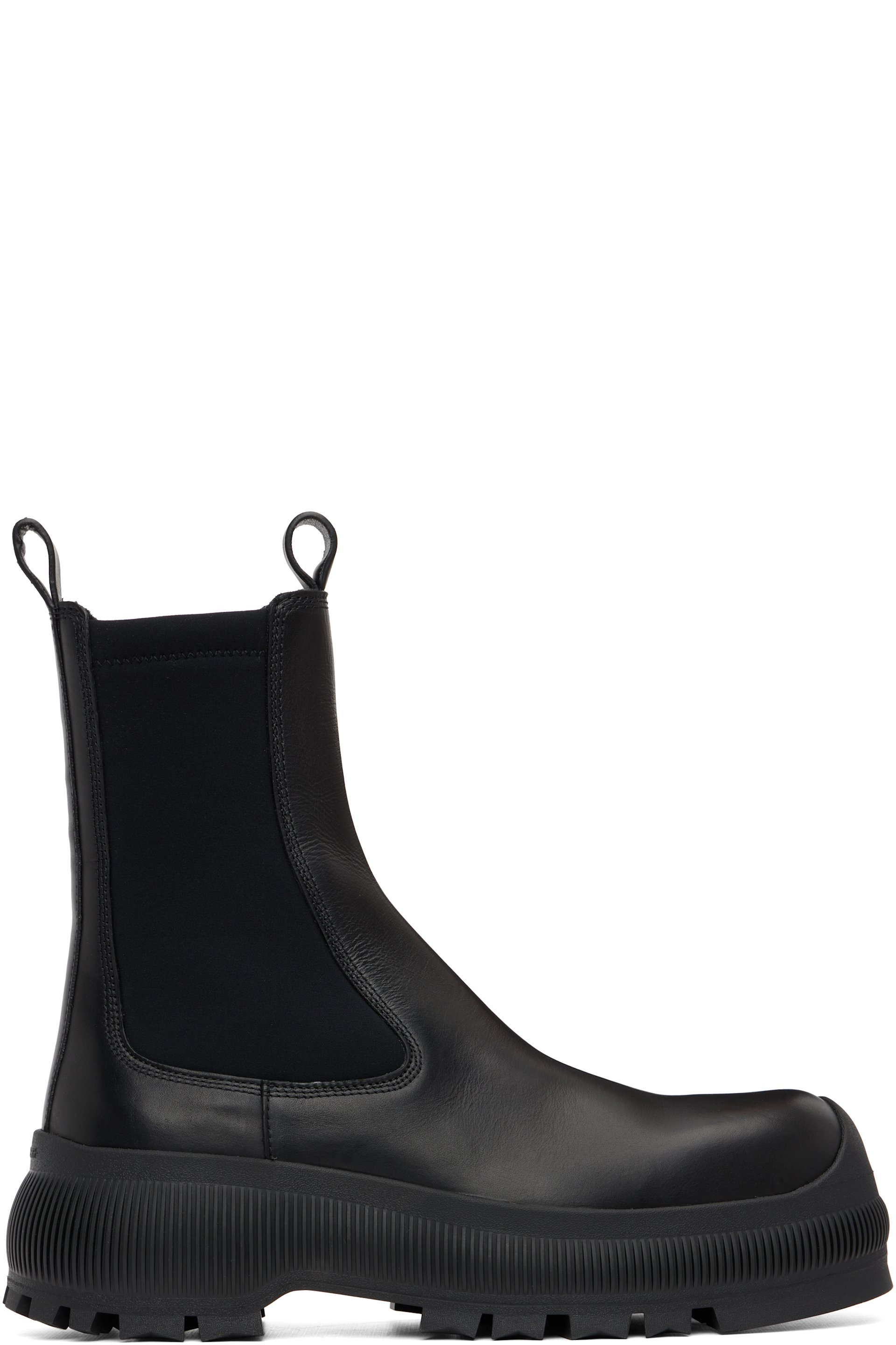 Jil Sander - Black Leather Chelsea Boots