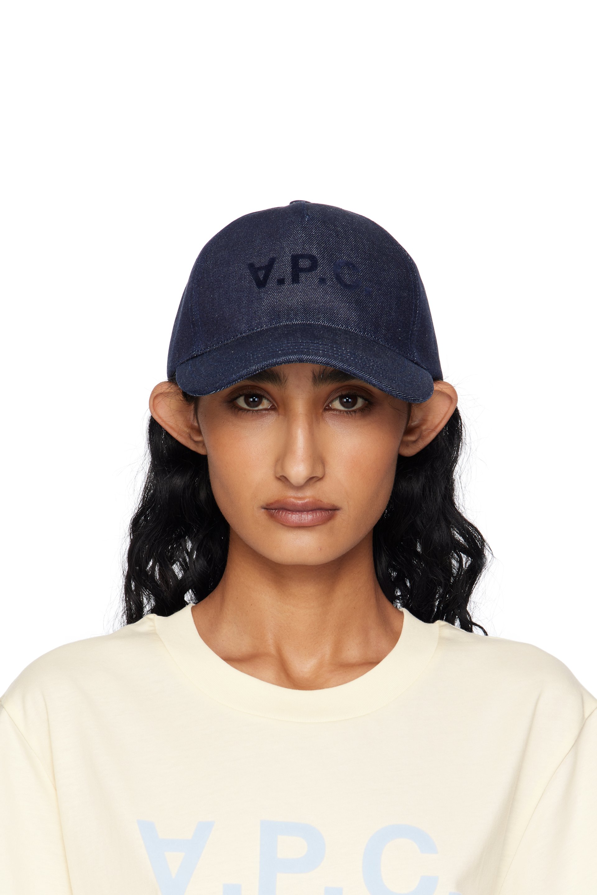 A.P.C. - Navy Charlie Eden 'VPC' Cap