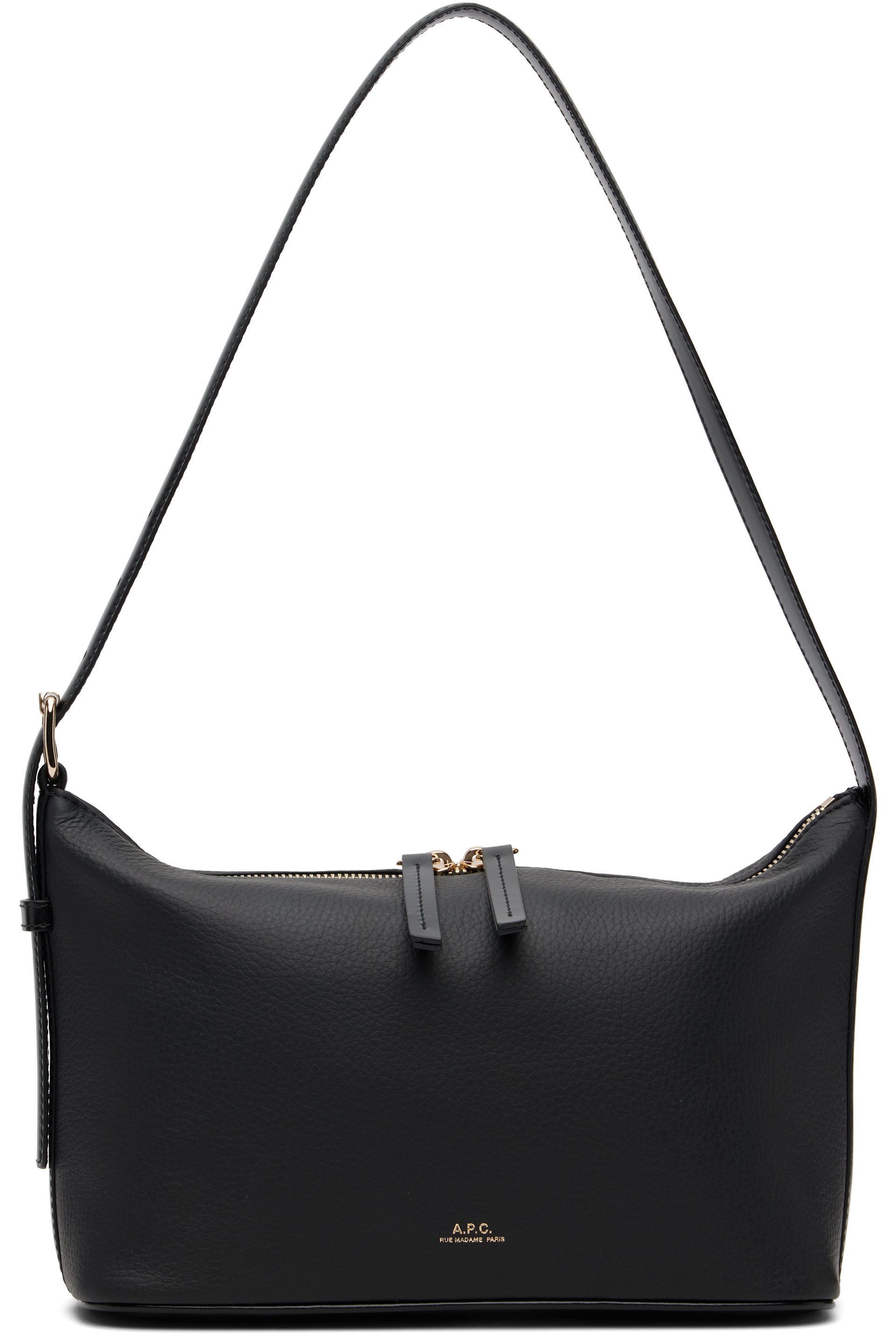 A.P.C. - Sac porté épaule Vera noir