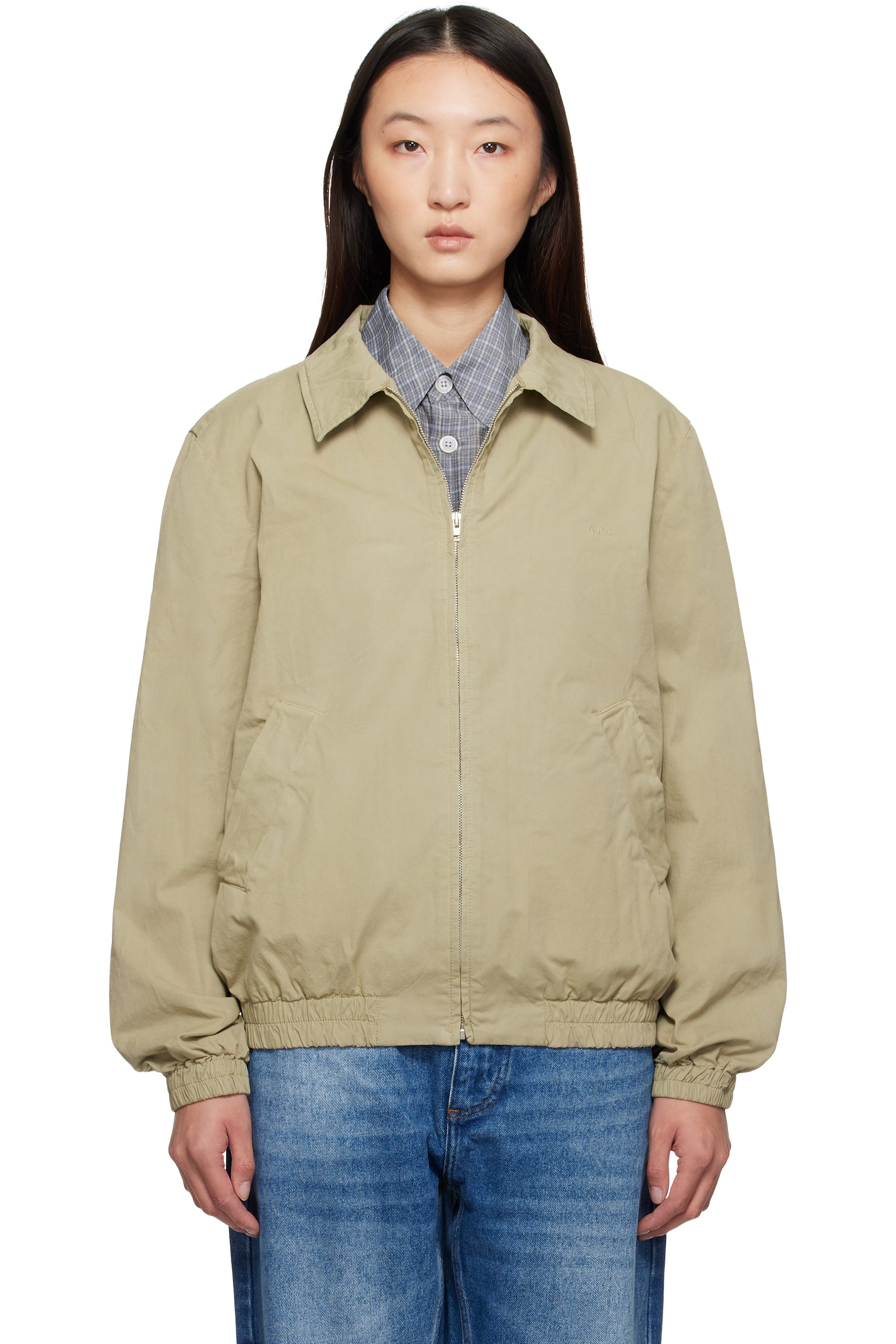 A.P.C. - Khaki Gilbert Jacket