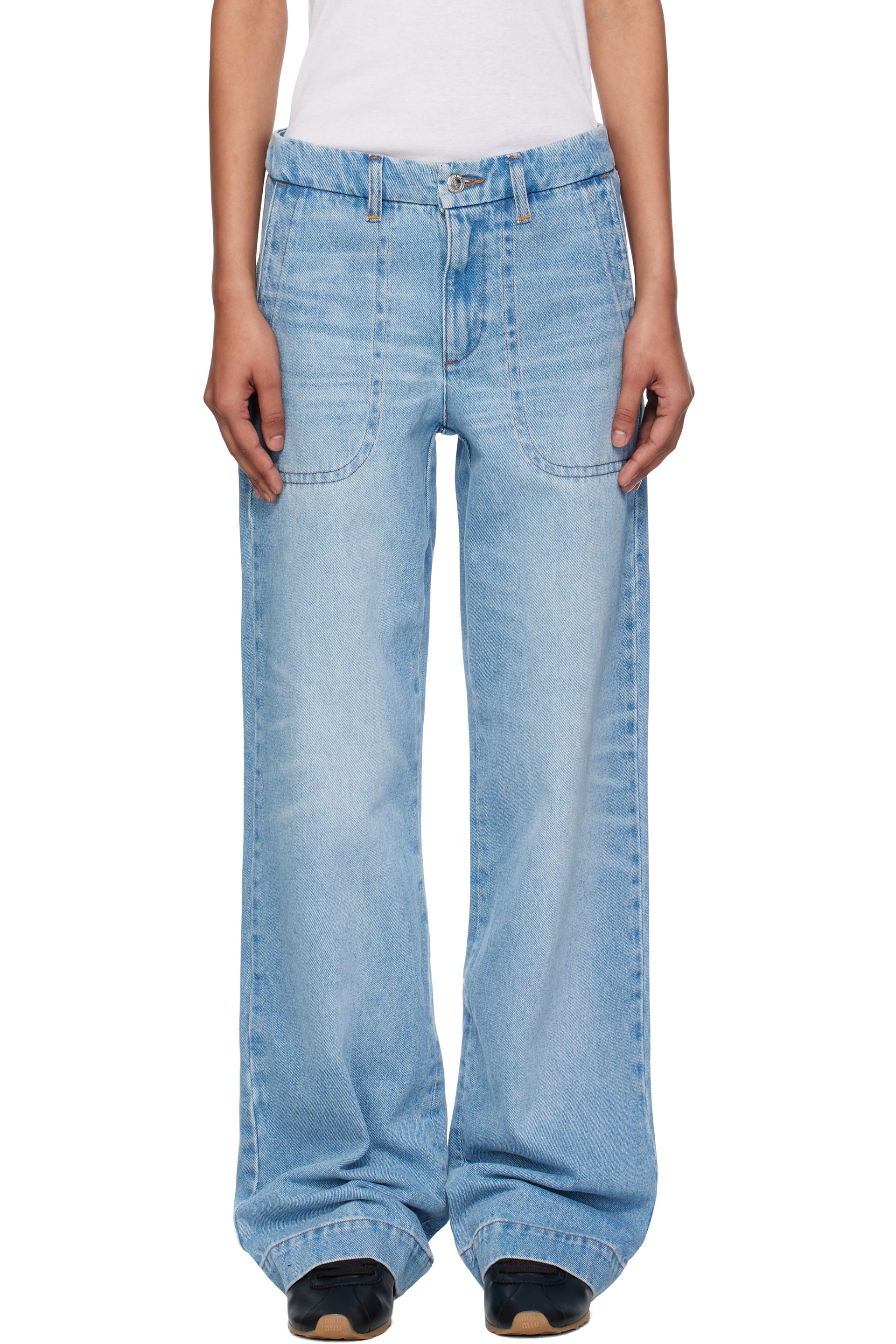 A.P.C. - Jean Seaside bleu